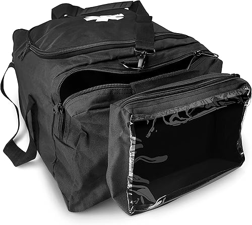 Miniatura 4 de ASA TECHMED Bolsa médica grande EMT First Responder Trauma vacía para el hogar 21 x 12 x 9 pulgadas, oficina, escuela, EMT, paramédicos, primeros