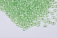 Vista 16 de 1000 piezas de gemas acrílicas de plástico, diamantes acrílicos falsos, cuentas de relleno de jarrón, cristales de diamantes sintéticos, joyas