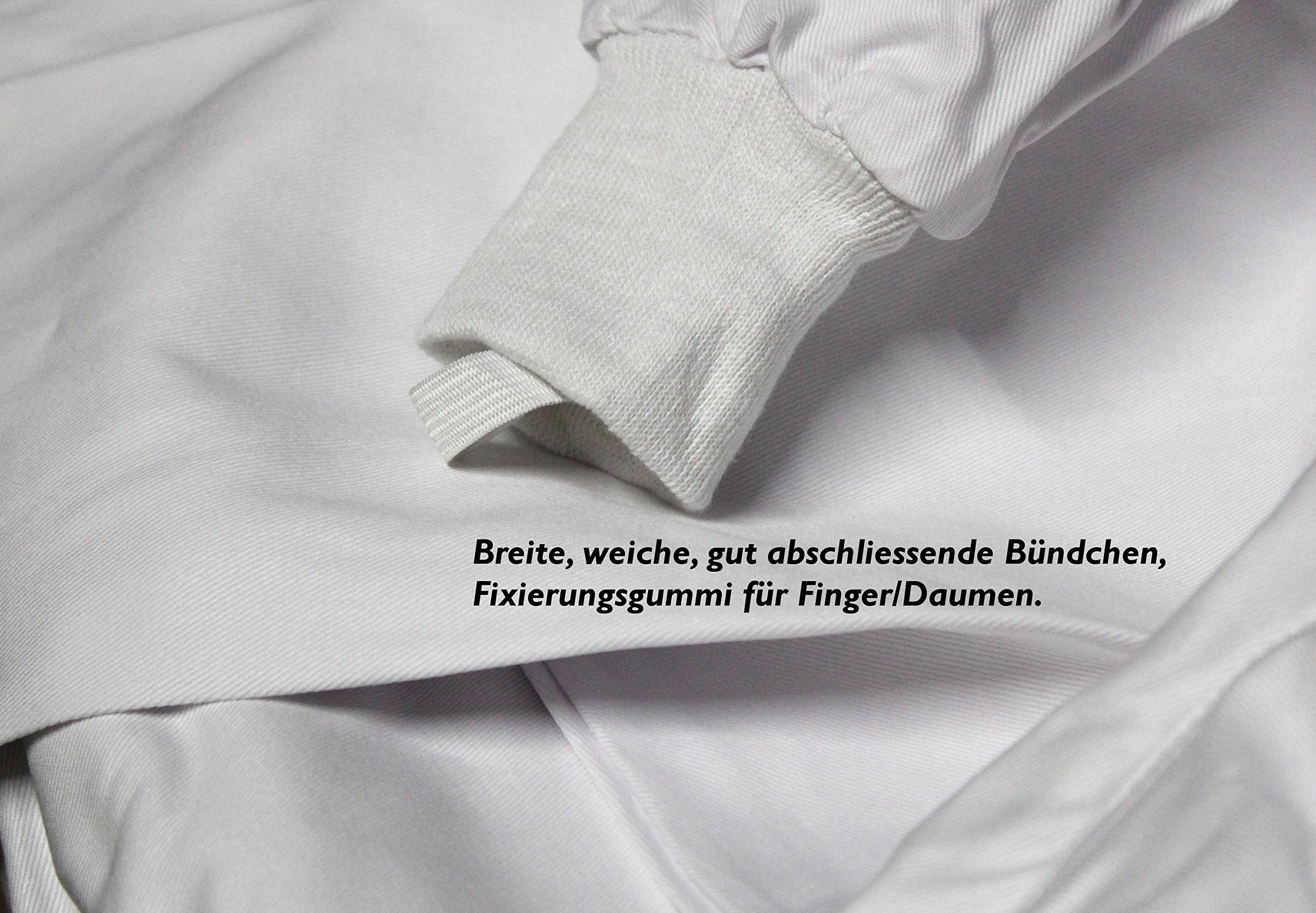 Qualitäts Imkerschutz für Profi Imker und Einsteiger: Imkeroverall, Imkeranzug aus 100% Baumwolle in optimaler Grammatur - Praktischer Schnitt, TÜV geprüft, CE II Zertifiziert
