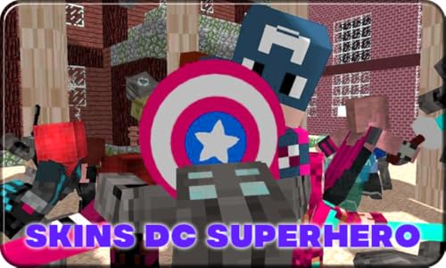 Skin Mod Of DC SuperHero For MCPE