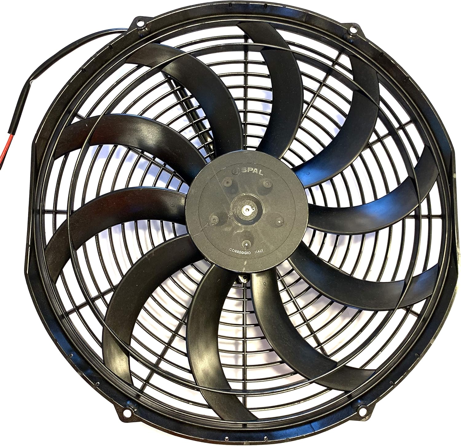 SPAL 30102042 14" Puller Fan 12 Volt High Performance Curved Blade 1864 cfm VA08-AP71/LL-53A
