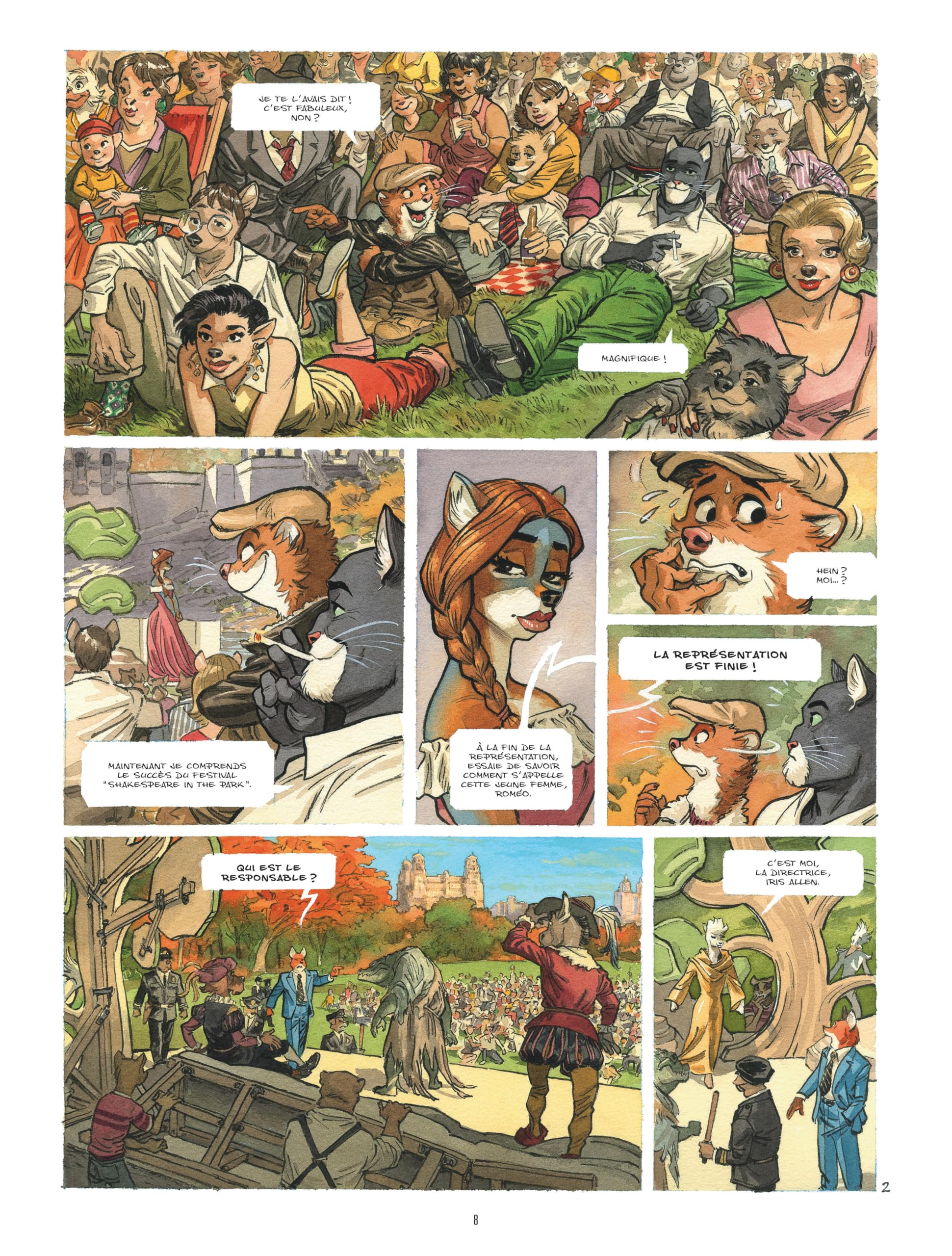 Blacksad - Alors, tout tombe. Première et Seconde Partie
