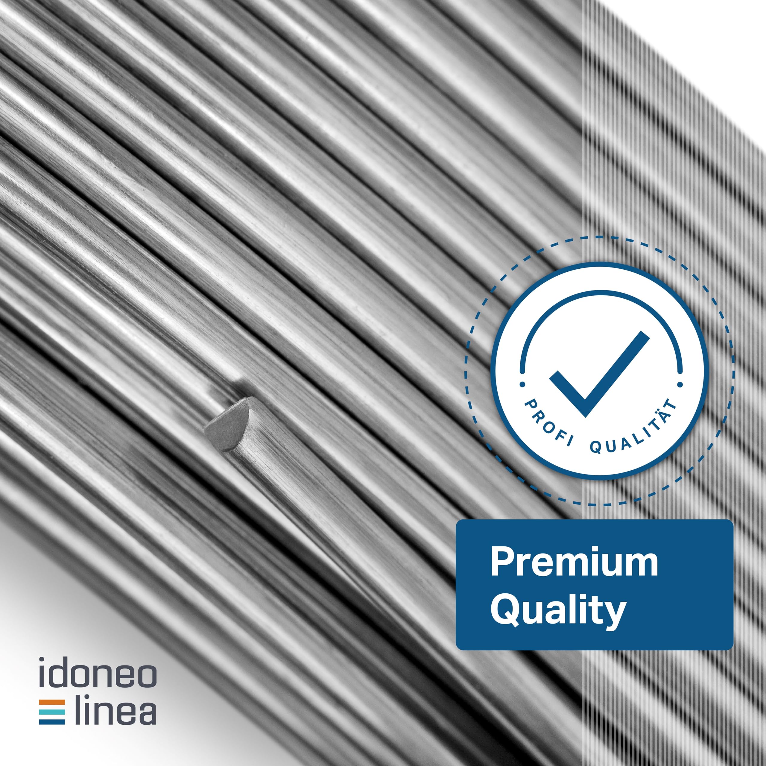 1-148 Metrów | Elastyczny Drut Aluminiowy 10 mm dla Ochrony przed Odgromem, Uziemiający, Okrągły (2 m)