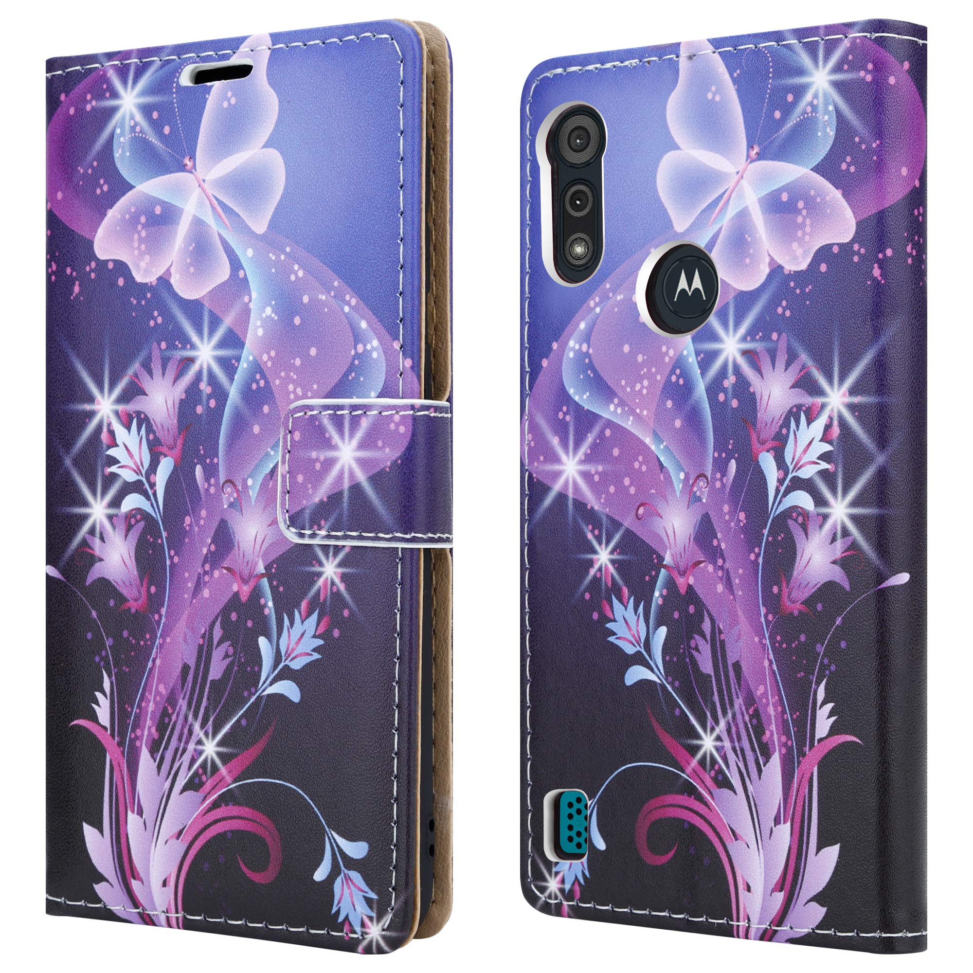 Case For Motorola Moto E7i Power XT2097 Leather Magnet Flip Wallet Phone Cover - Picture 25 of 36