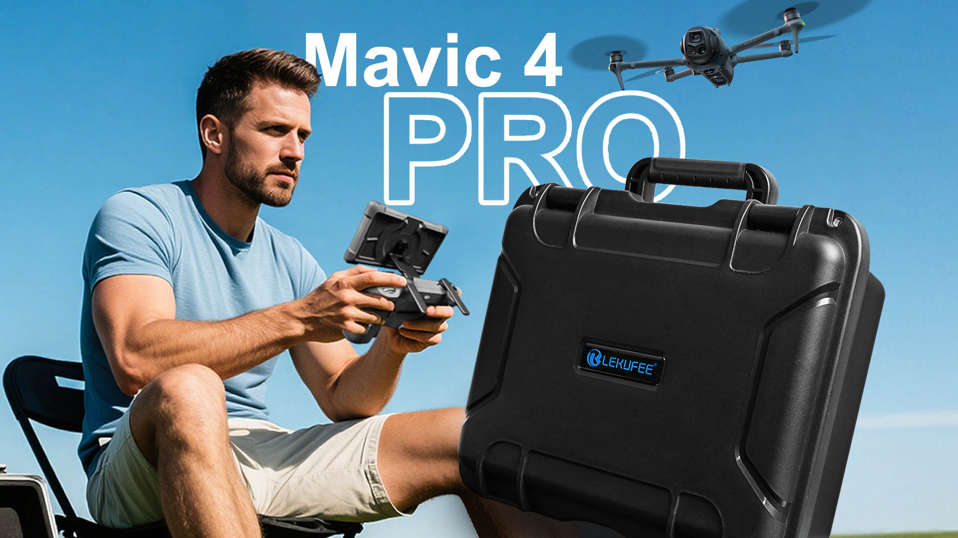 Amazon.com: Lekufee Waterproof Hard Carrying Case for DJI Mavic 4
