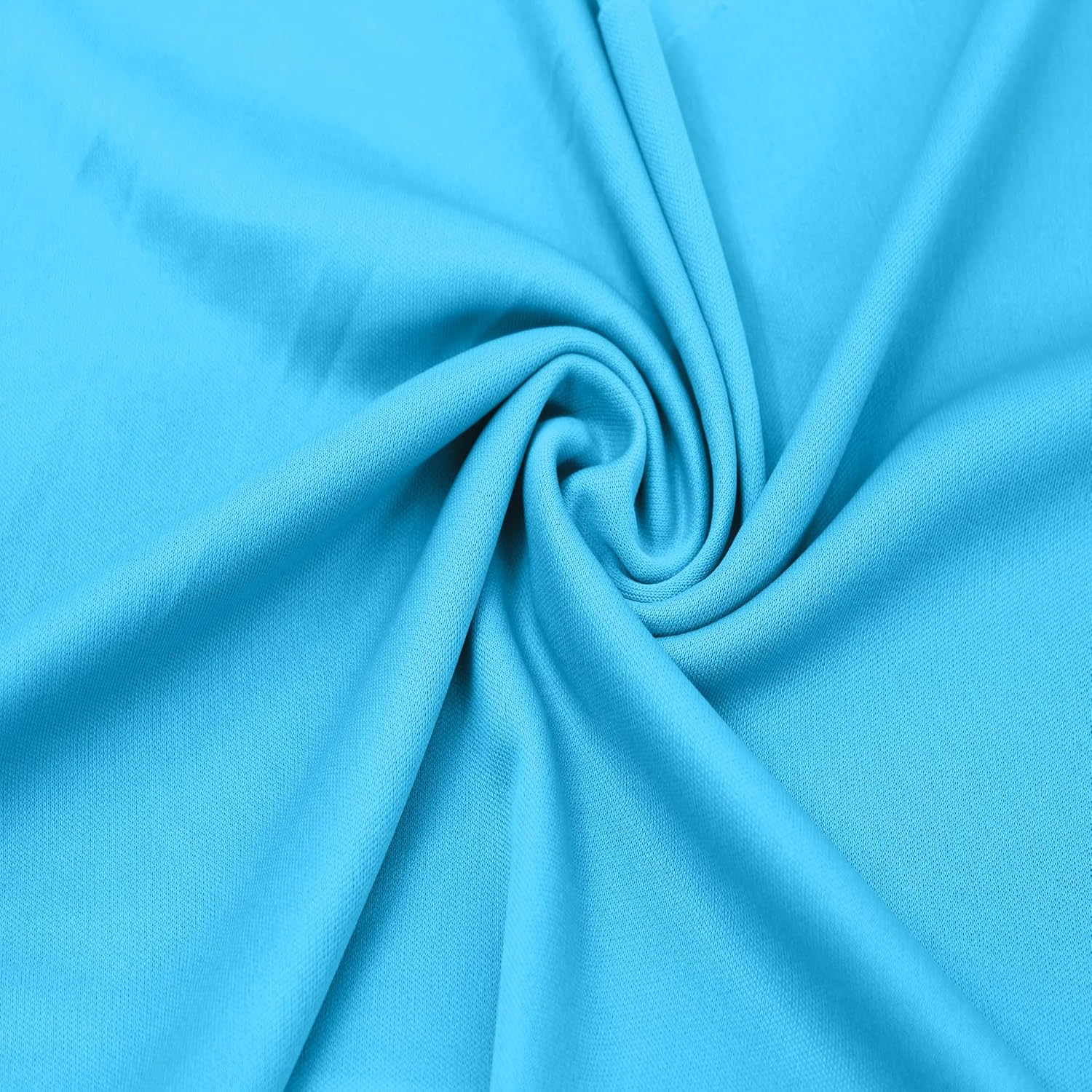 Texco Inc 100% Polyester Interlock Lining Fabric – 60” Wide – Lightweight 107 GSM – Ideal for Apparel, Activewear, and DIY – Sold by The Yard