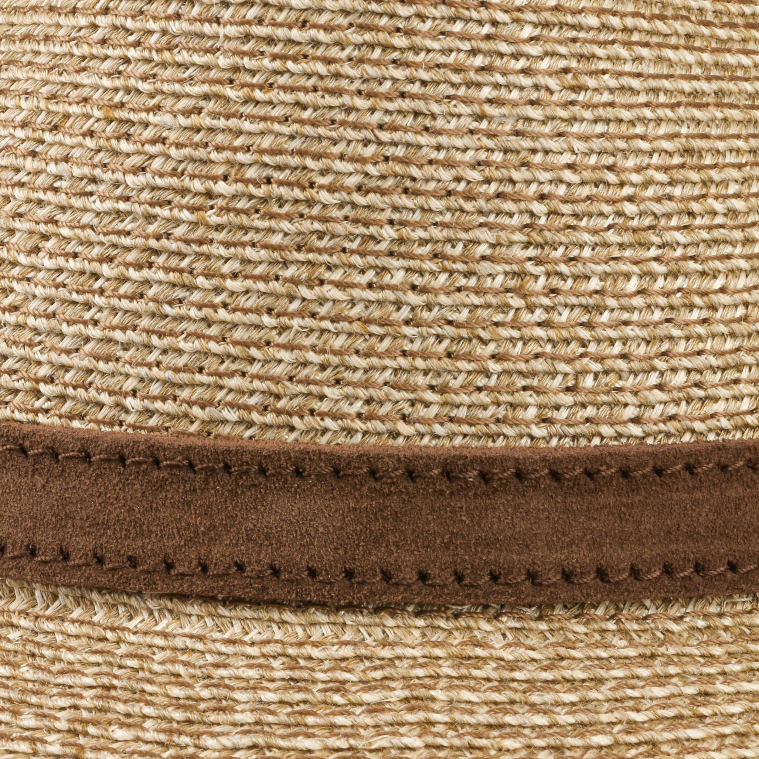 Mayser Zechbauer Trilby Hut Hanf Leinen UV-Schutz Ledergarnitur Made in EU Herren Sommer