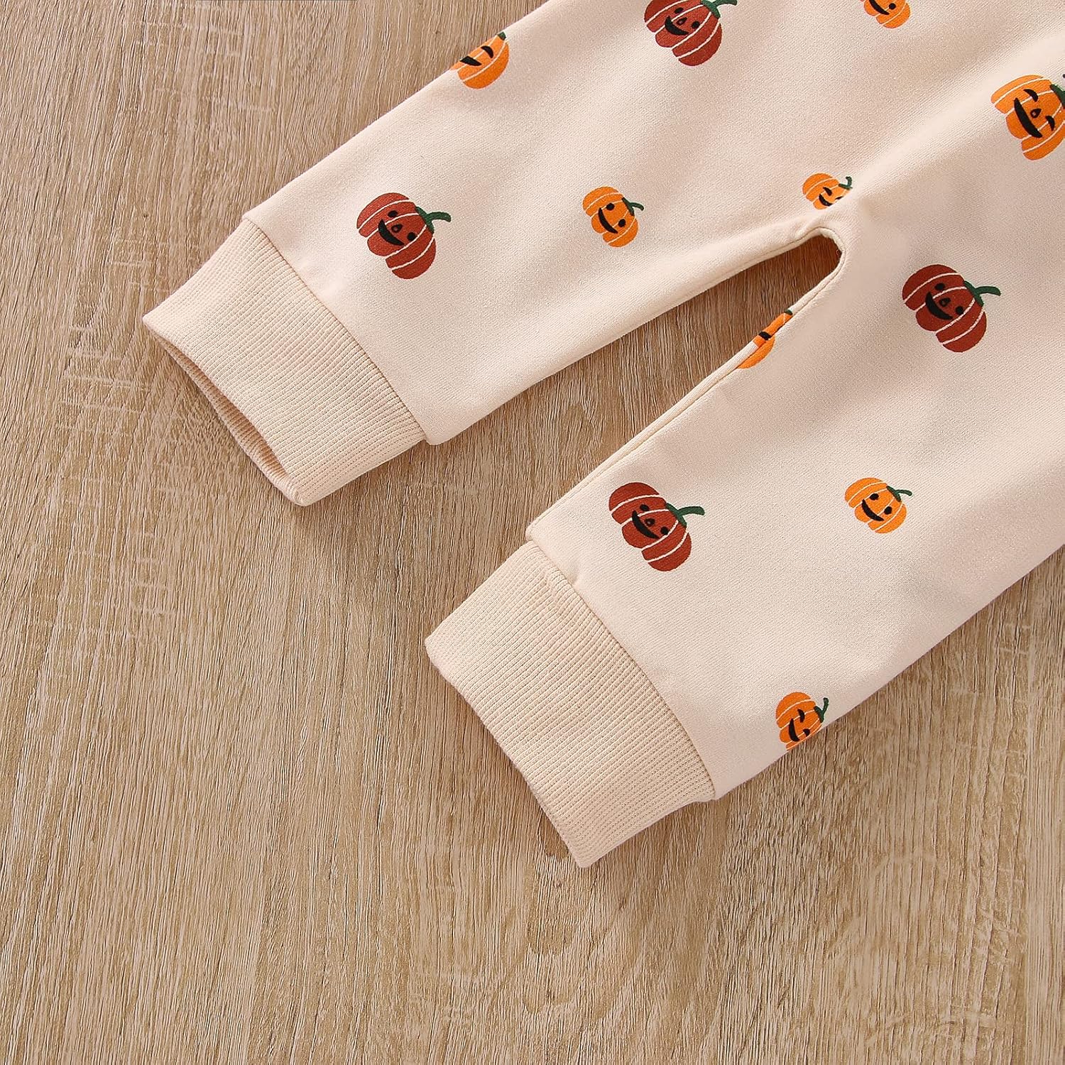 MERSARIPHY Toddler Baby Halloween Outfit Girl Boy Pumpkin Boo Long Sleeve Sweatshirt Tops Pant Set My First Halloween Clothes - Image 7