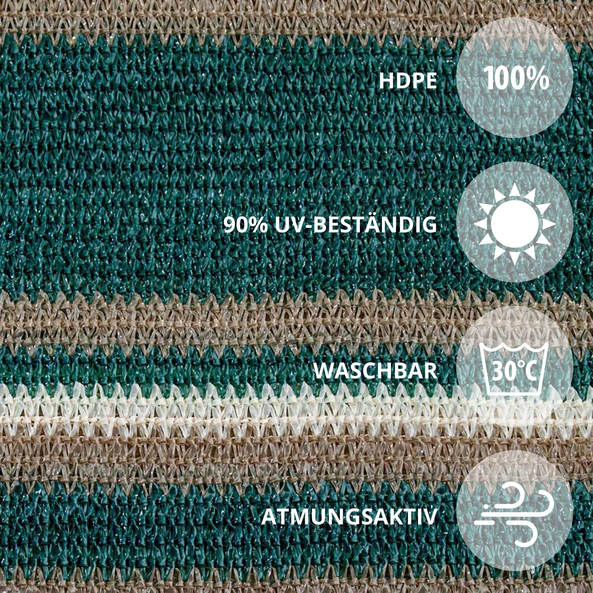 TELO FRANGIVISTA JAROLIFT PER BALCONE - Traspirante, Antivento, 600x90 Cm, Marrone - Foto 10