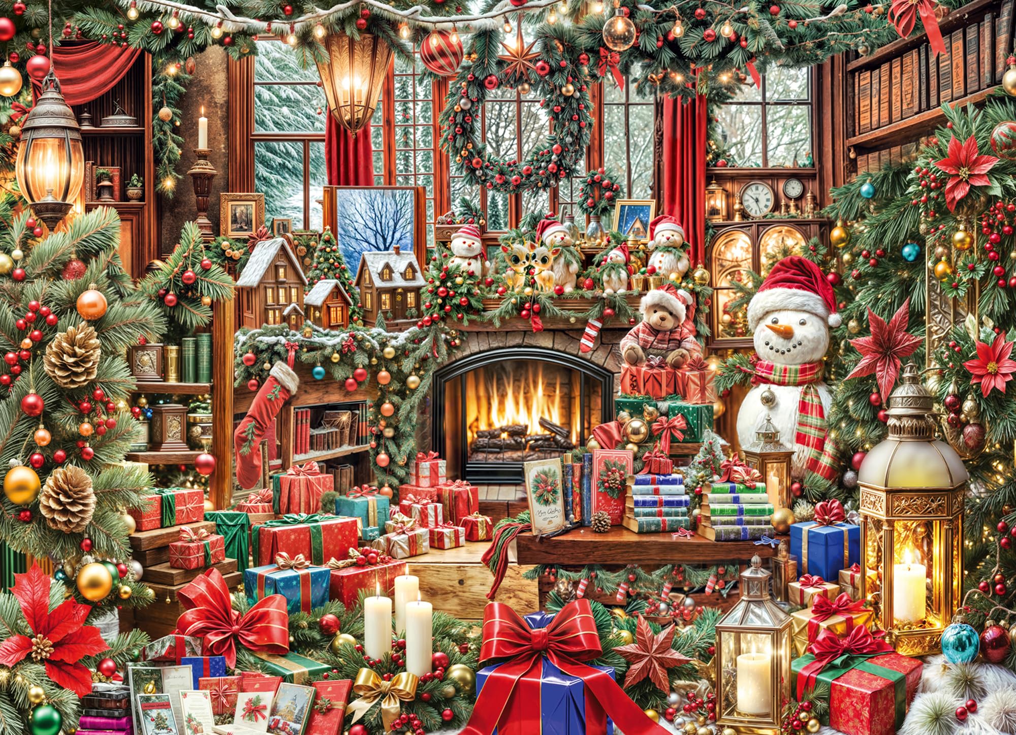 Christmas Treasures Jigsaw Puzzle 1000 Piece by Vermont Christmas Company - Jigsaw Puzzle…