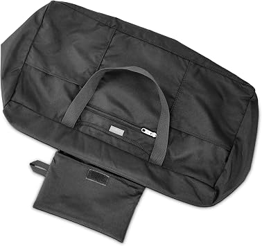Samsonite Foldaway Packable Duffel Bag, Black, Medium