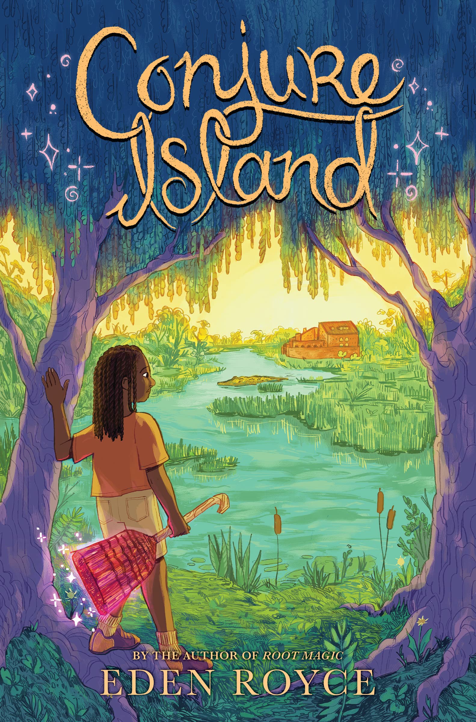 Conjure Island: A Spooky Middle Grade Fantasy About Southern Rootwork and Family Secrets for Kids (Ages 8-12)