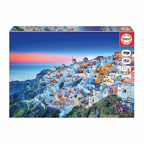 EDUCA - Puzzle 1500 Piezas Santorini Educa