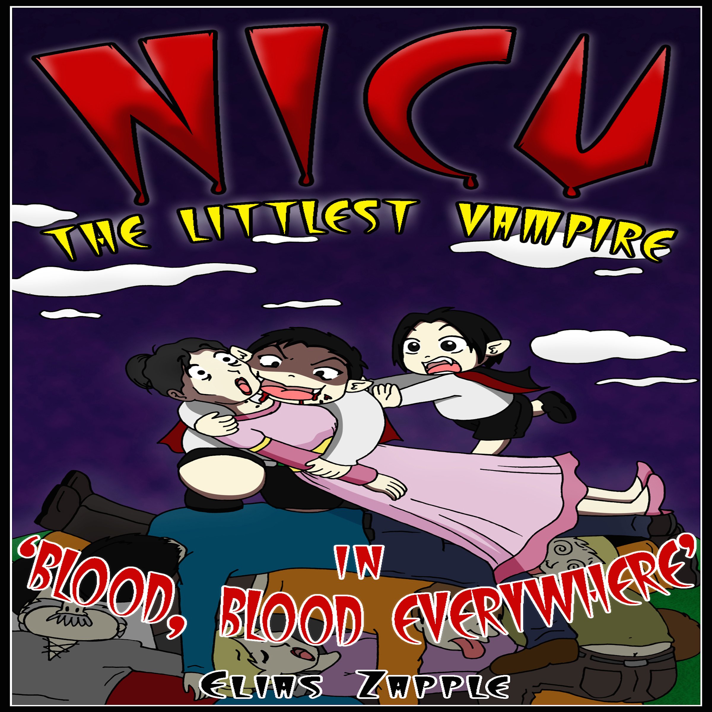 Cover art for 'Blood, Blood Everywhere'