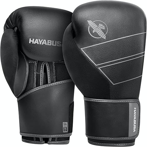 Hayabusa Guantes de boxeo de cuero S4 para mujeres y hombres