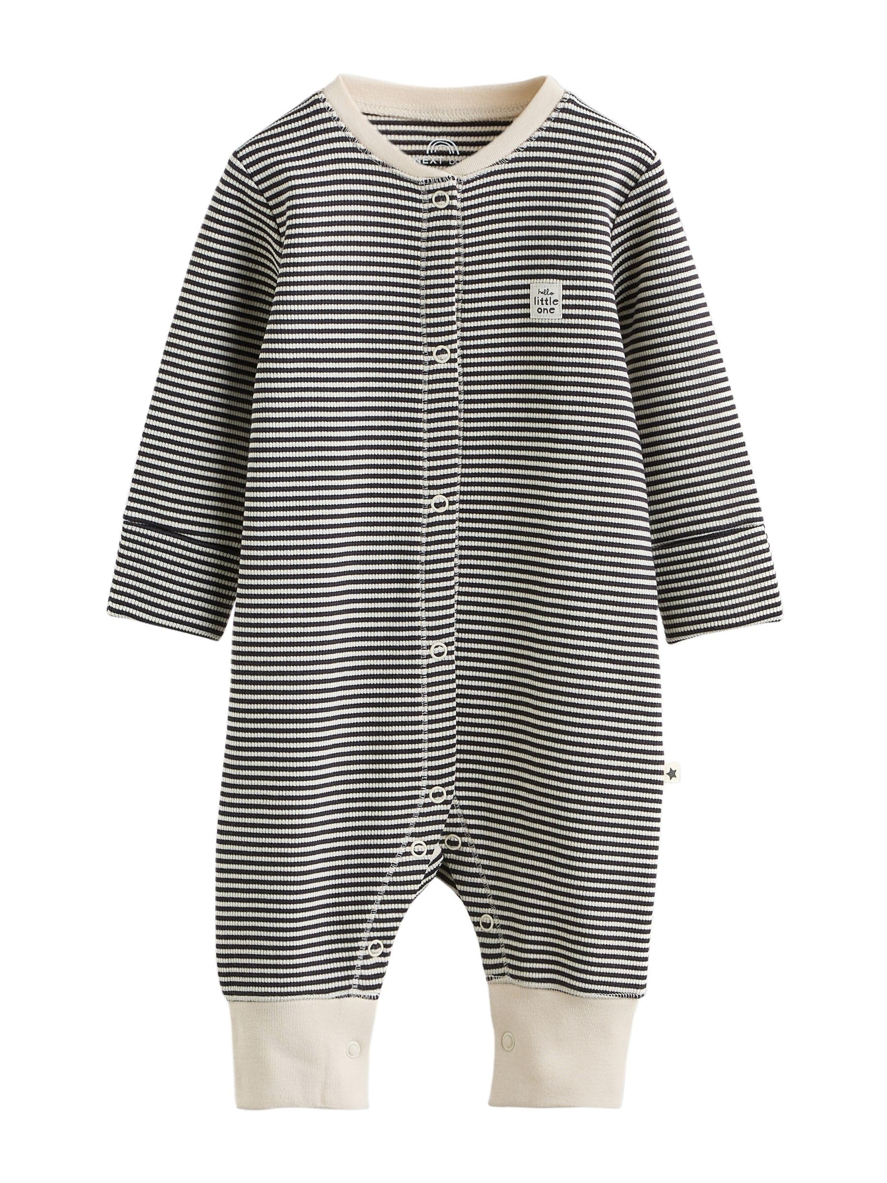 NEXT Bambini Confezione da 3 Tutine Bebè | Neonato, Standard, Mid Rise, Button