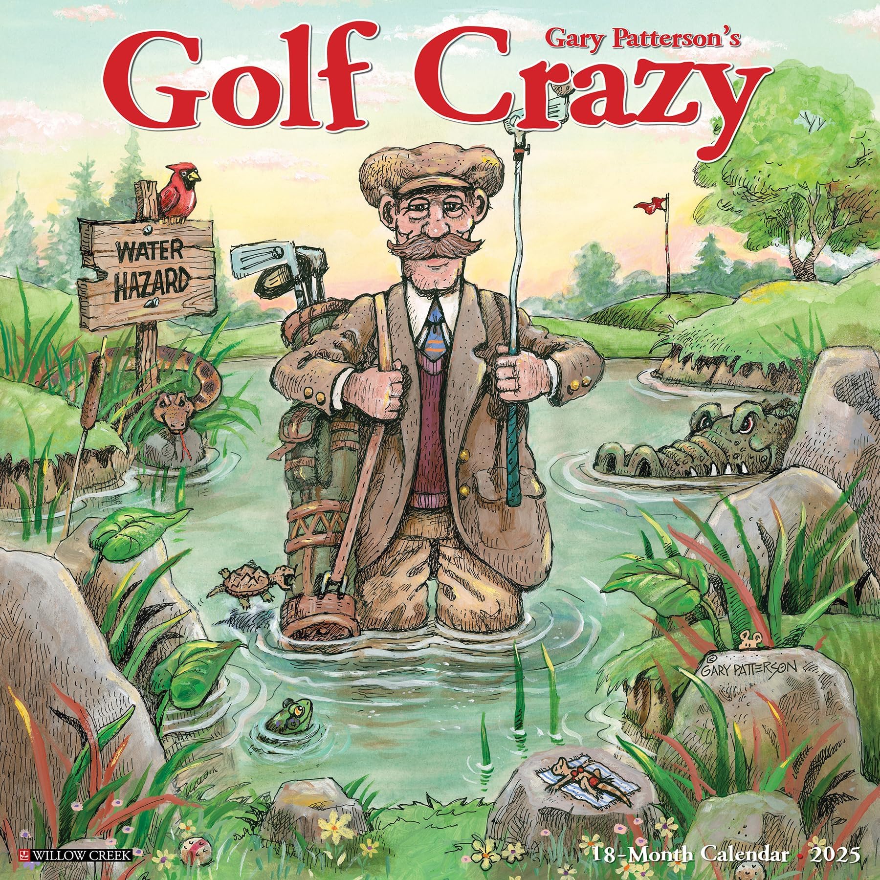 Golf Crazy by Gary Patterson 2025 Wall