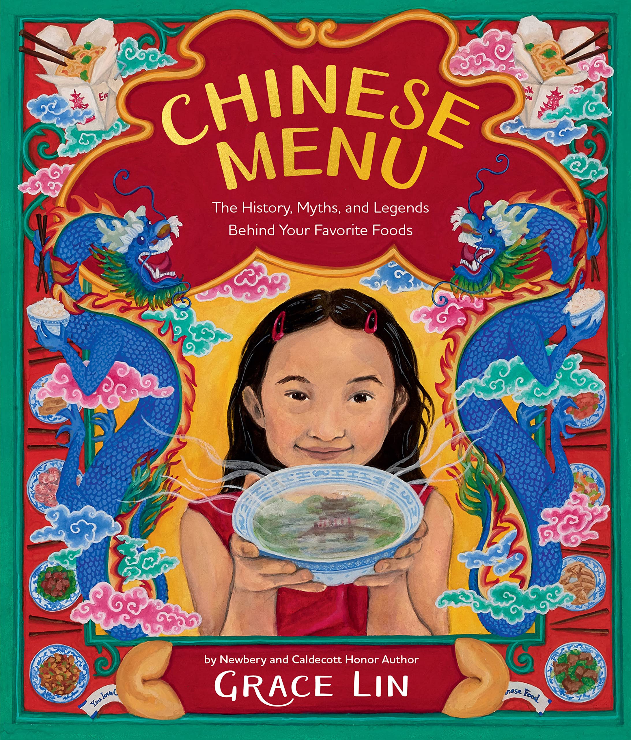 Chinese Menu: The History, Myths, and Legends - 0316486000, Grace Lin, hardcover