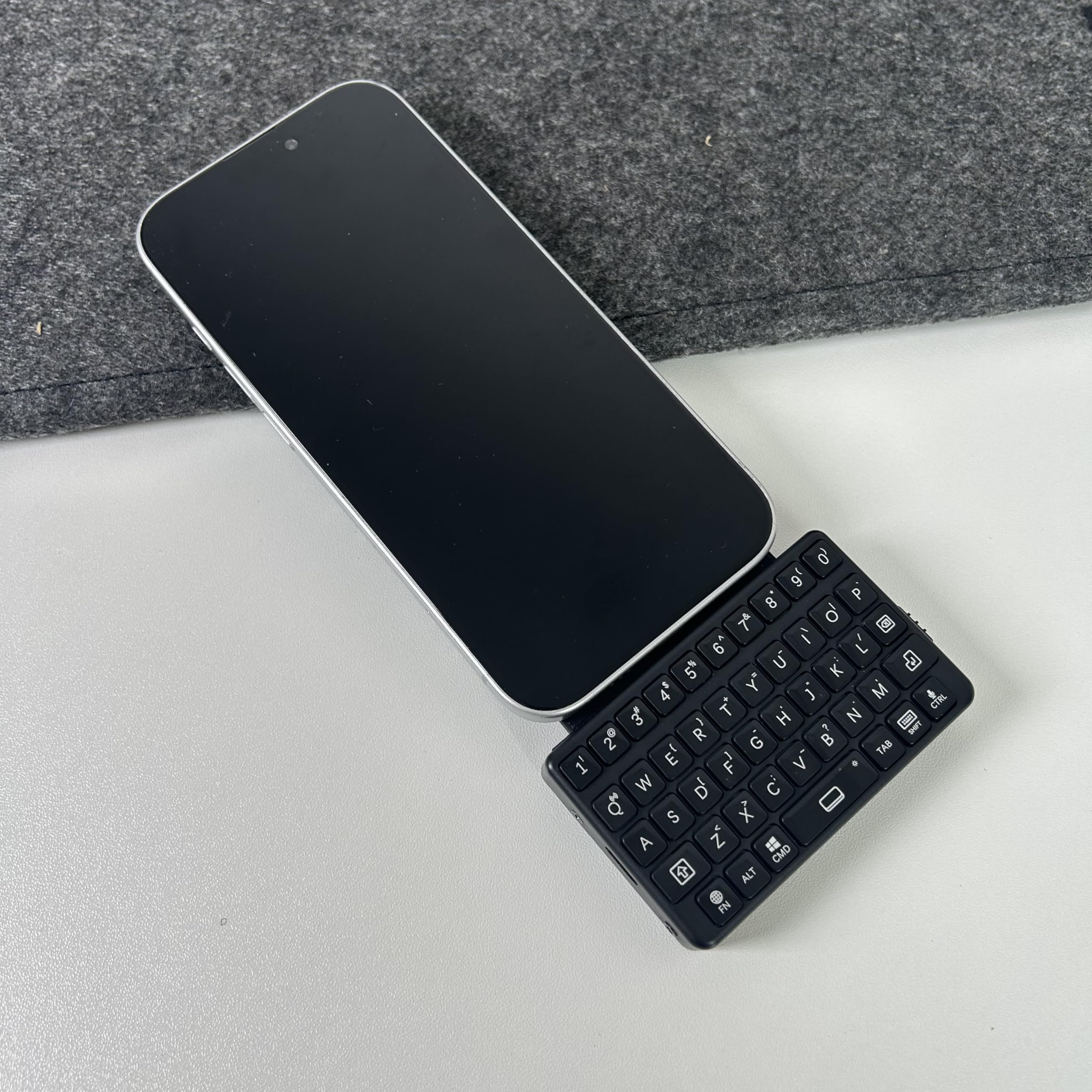 EXknight Magnetic Keyboard for iPhone — Wireless Mini Keyboard