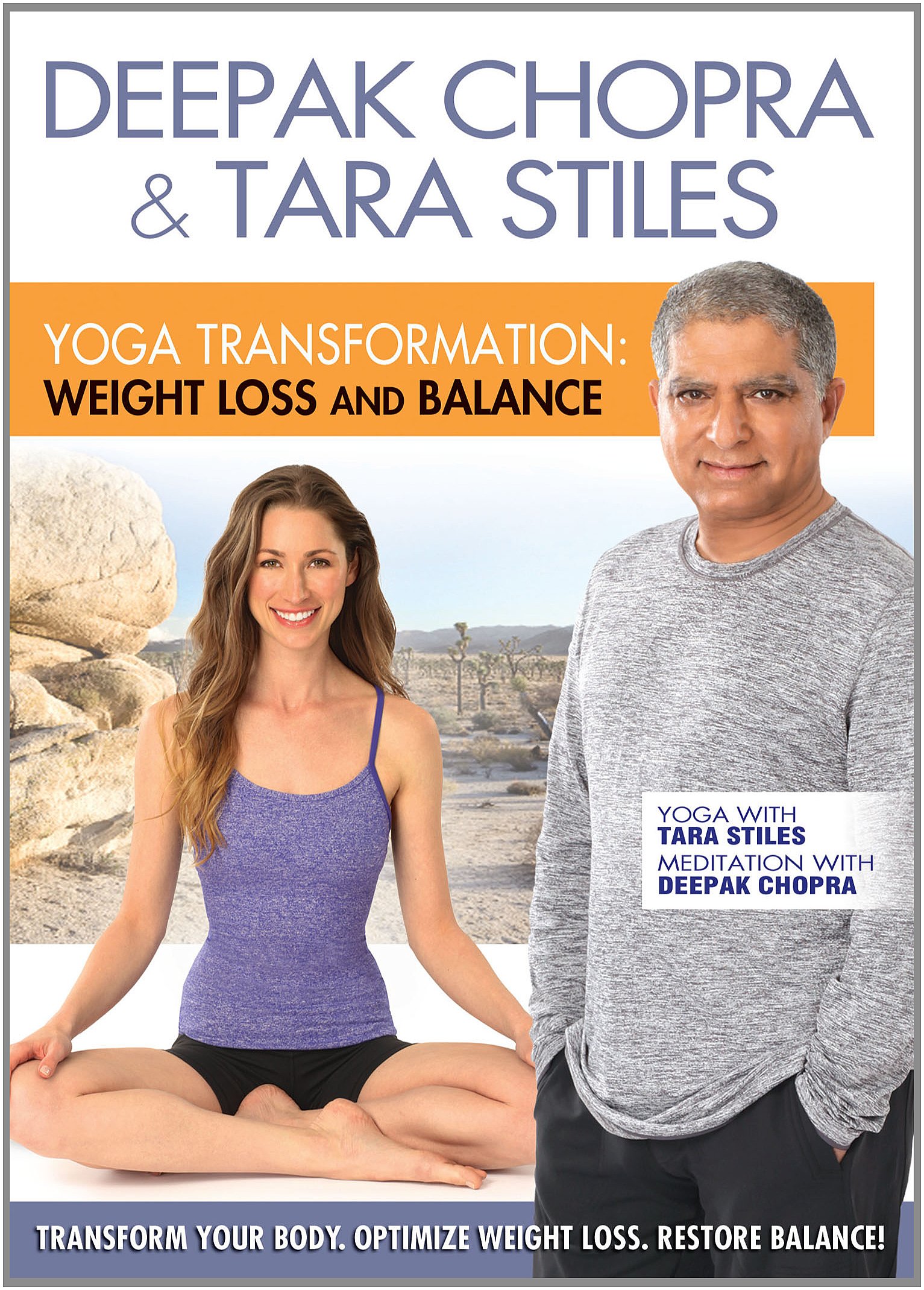 Deepak Chopra Yoga Transformation Weight Loss And Balance [DVD]