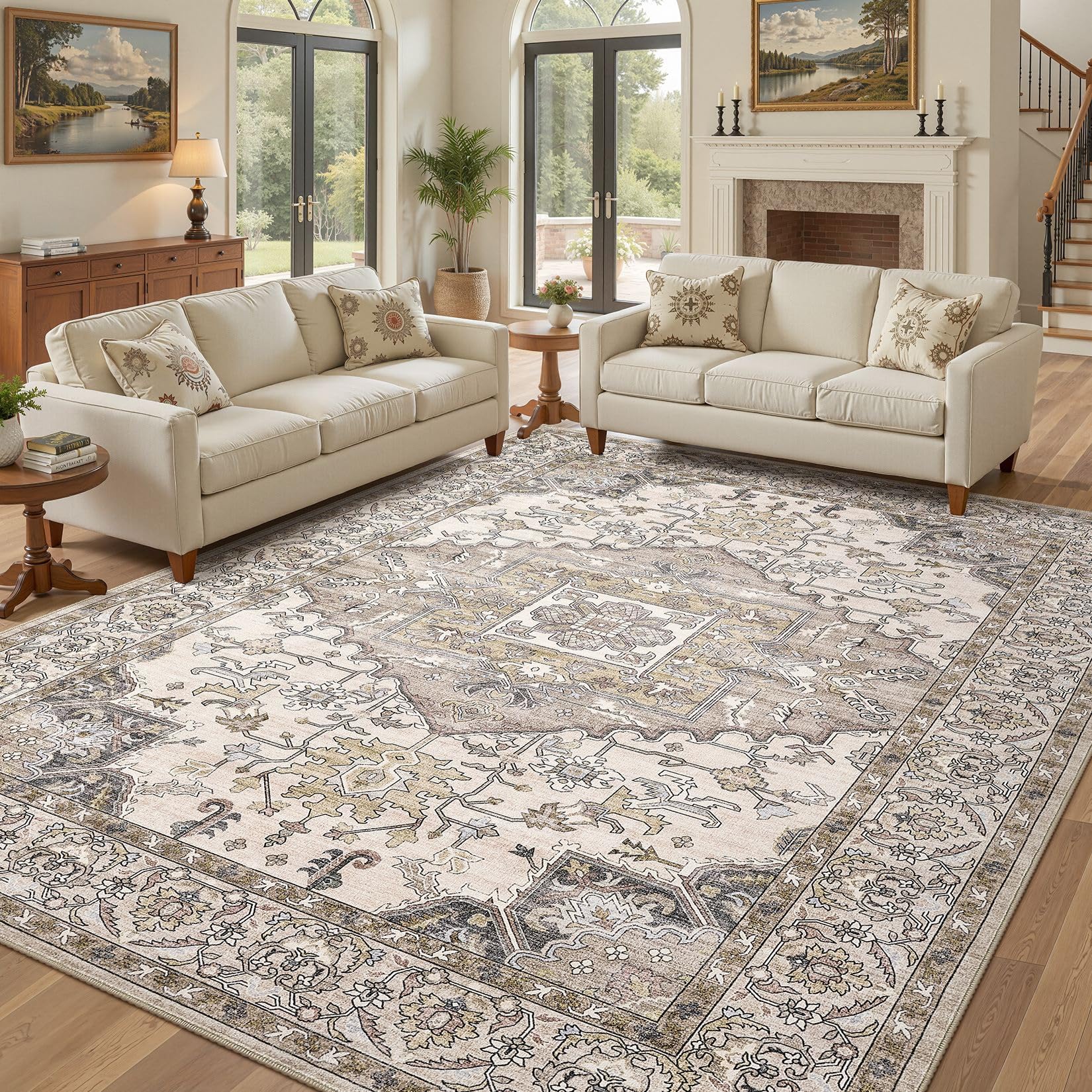ELLIUNE 12x15 Area Rug