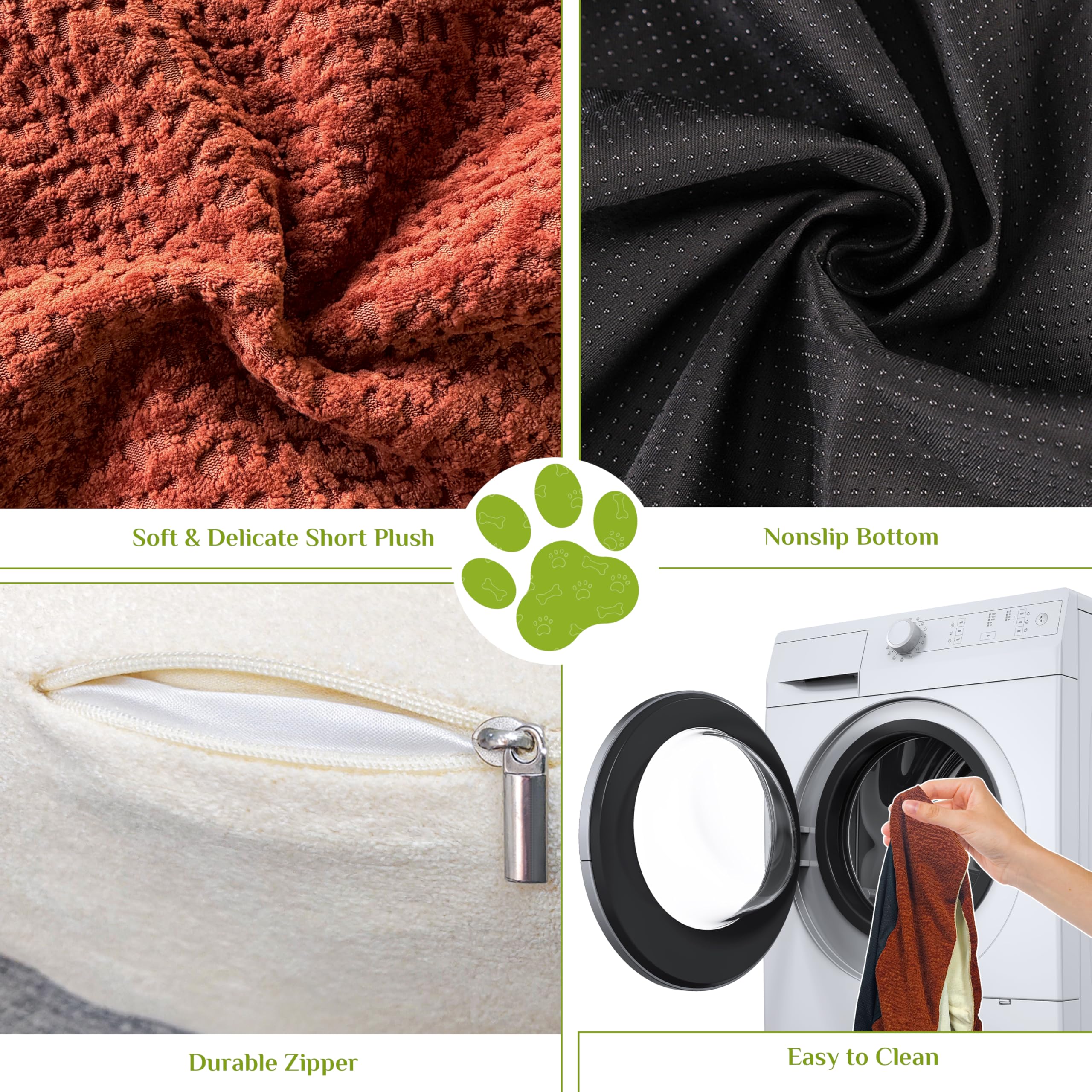 Lit orthopédique XXL pour Chien avec Coussin – Confortable canapé en Mousse à mémoire de Forme, Housse Amovible et Lavable – Lit pour Chiens de Grande Taille, Durable et Douillet