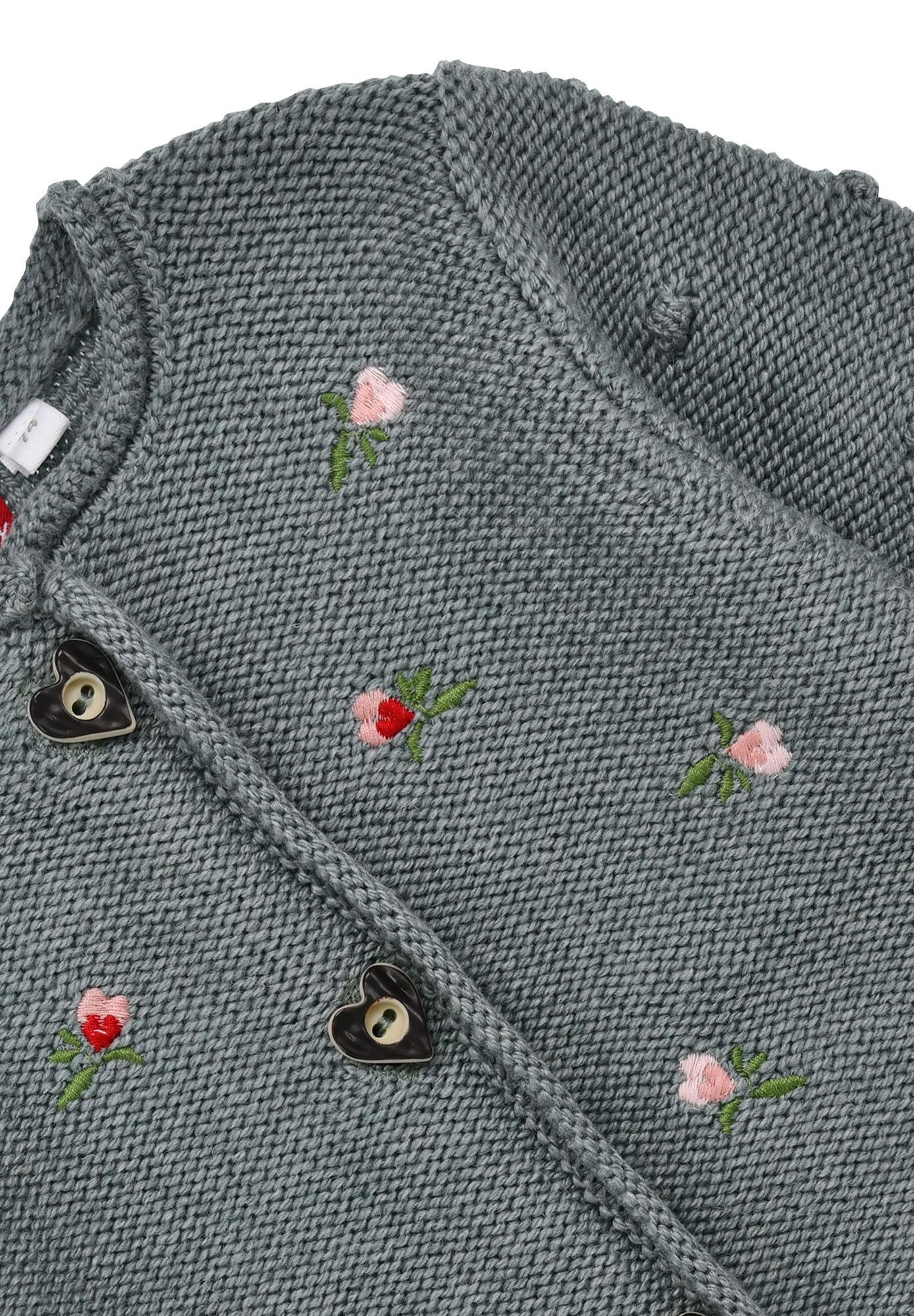 Bondi Trachten Strickjacke, Dark Green 128 Tracht Baby Mädchen Artikel-Nr.86993