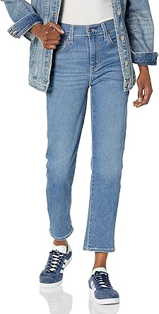 Levi's Women's 724 High Rise Straight Crop Jeans