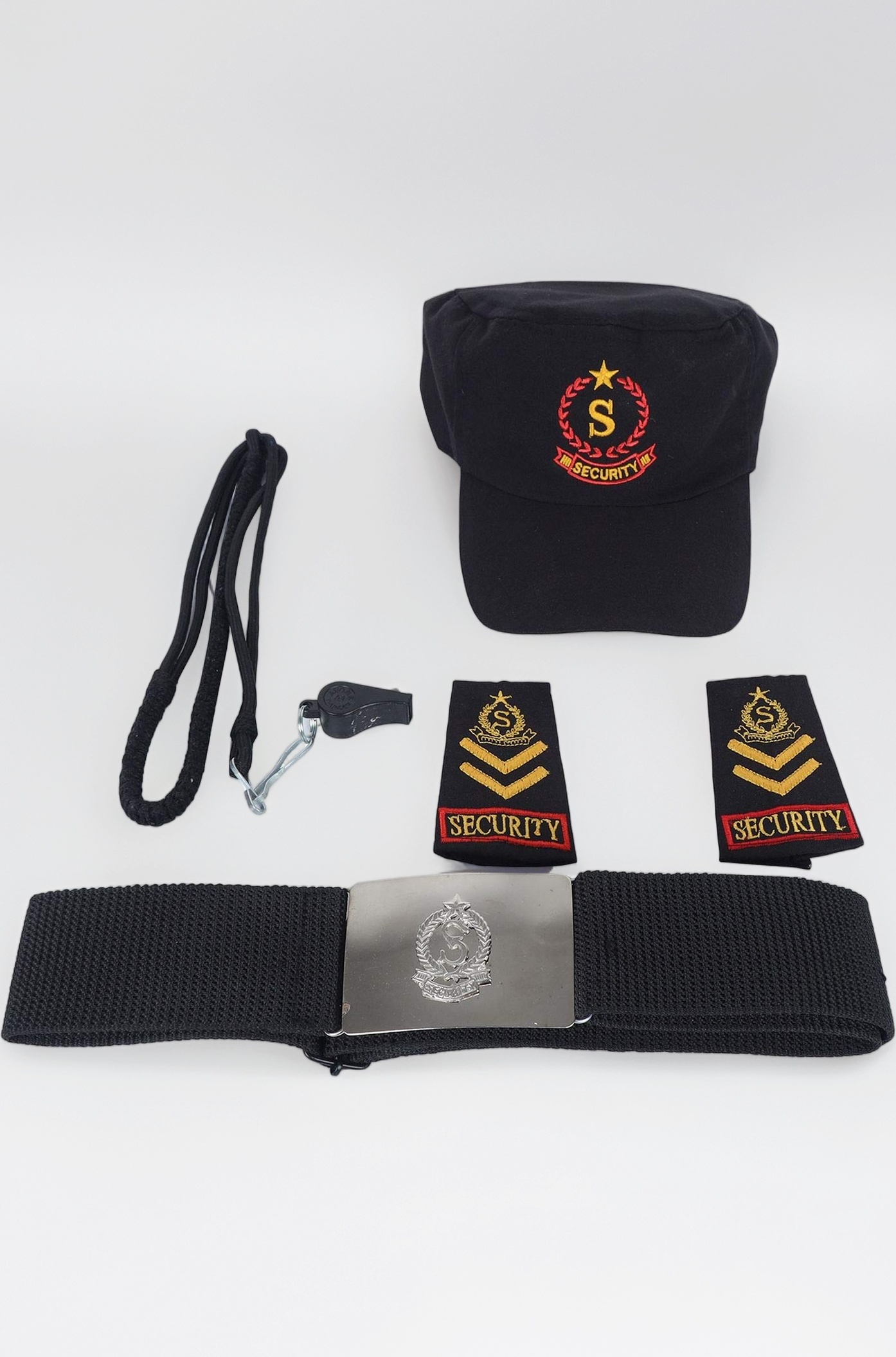 Unisex Security Guard Accessories Full Set (Multicolour)