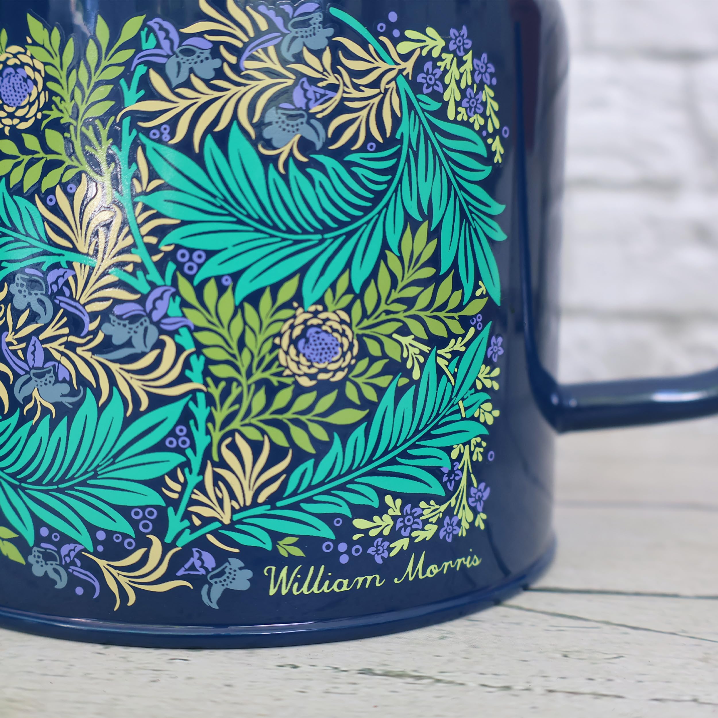 Watering Can - William Morris Larkspur Design, Blue - Image 4