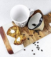 Vista 7 de Filtro de café de cono reutilizable de tela (tamaño #2), fabricado en Canadá de cáñamo y algodón orgánico, cero residuos, ecológico, filtro natural