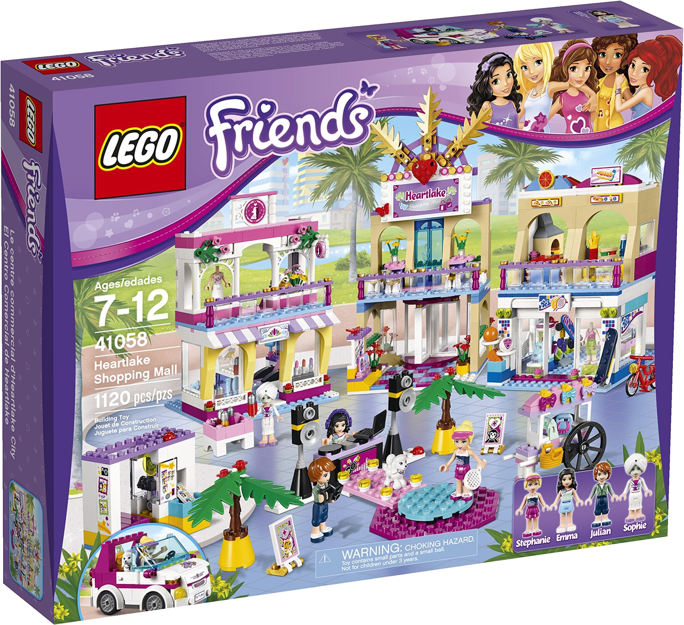 LEGO Friends Heartlake Shopping Mall 41058 Building Set