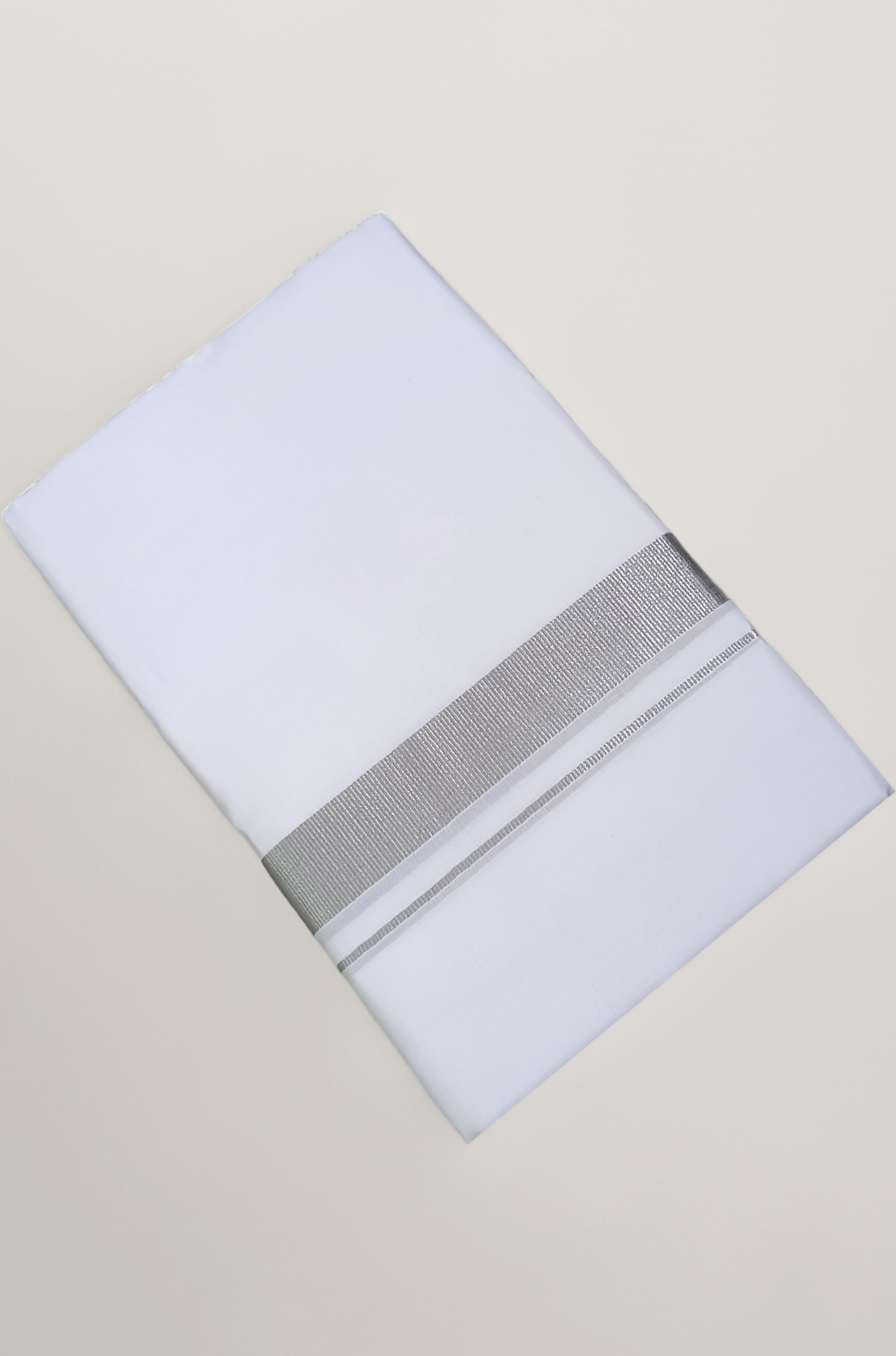 Mens 4.00 Meters Pure Cotton Double Dhoti/mundu/Vesti