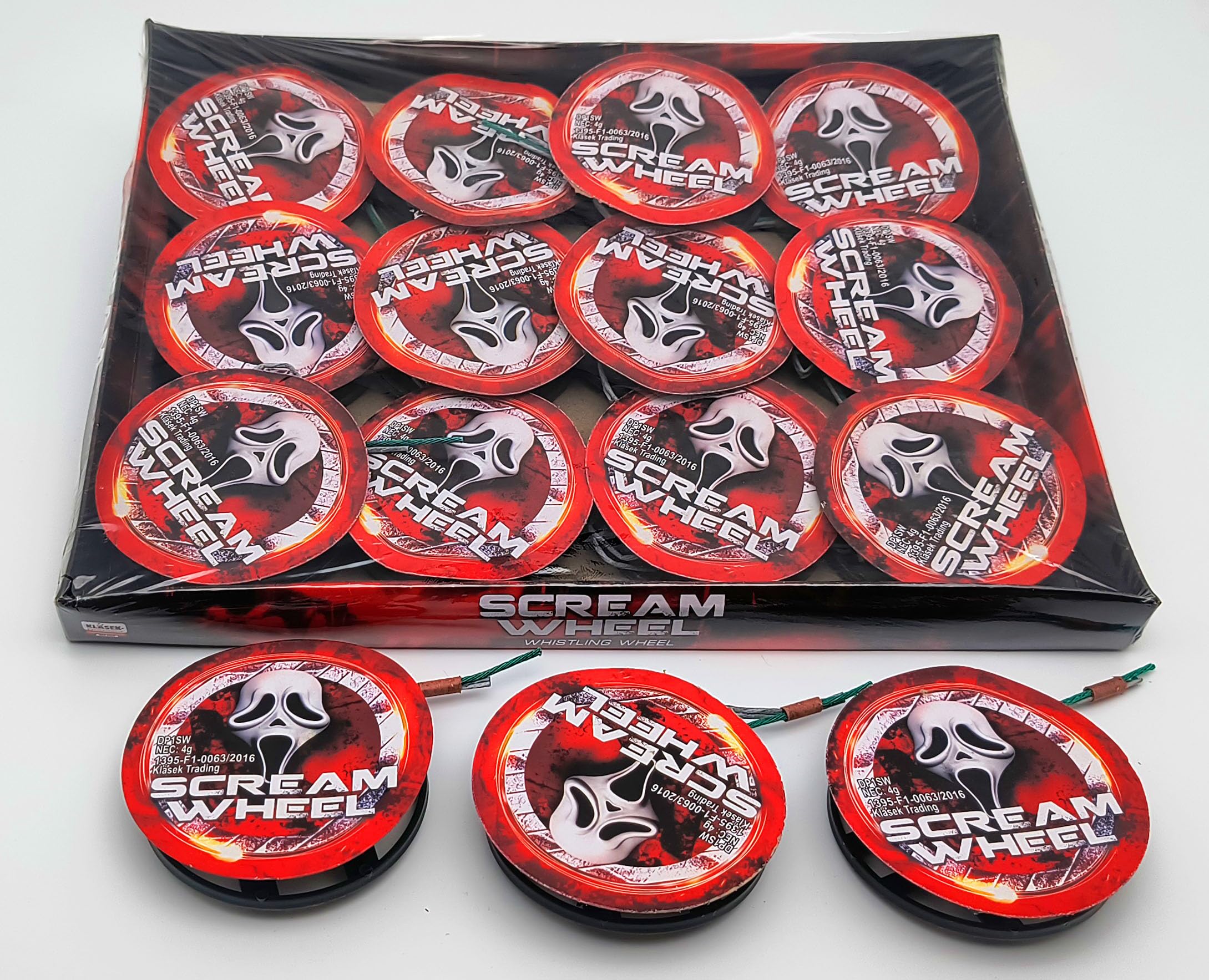 Vama Slimer Kreisel - Multi-Color Feuerwerk Mit Grüner Fontäne