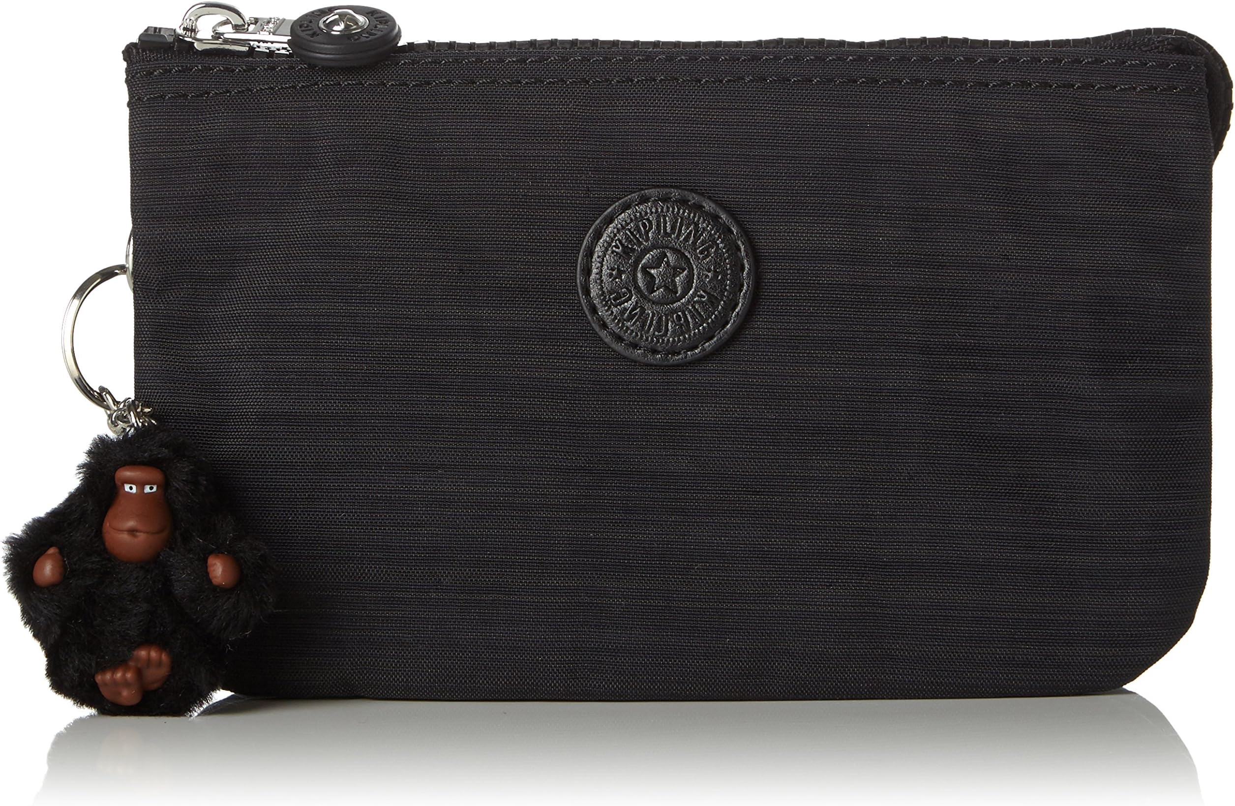 Kipling Women's Creativity L Coin Purses Pouches, Black (Dazz Black), 18.5x11x1.5 cm UK