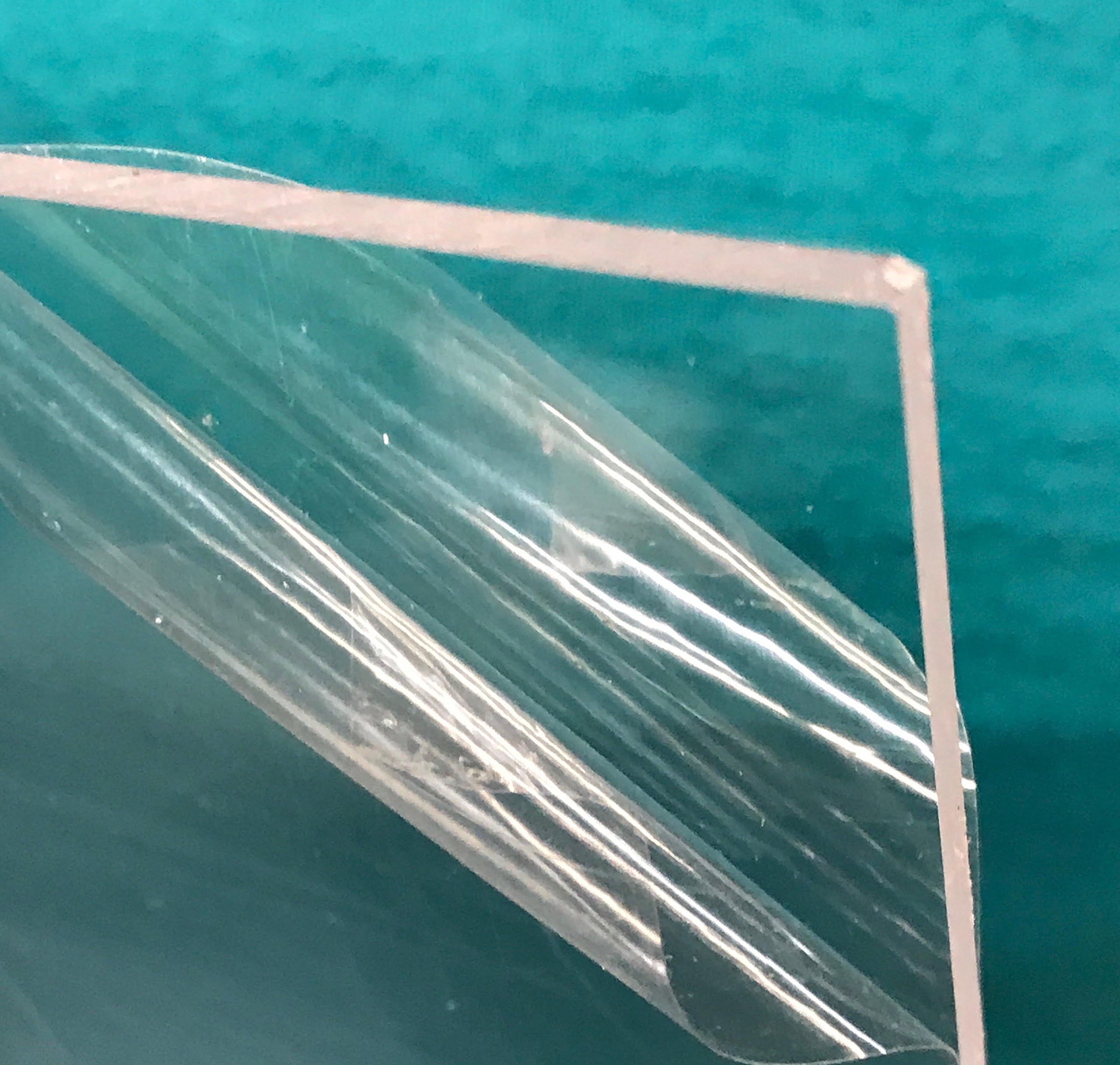 Acrylic Plexiglass Sheet-Transparent,Plastic Sheeting-Durable,Water Resistant & Weatherproof-Multipurpose & Ideal for Countless Uses 3/4" Thick (8" X 12")