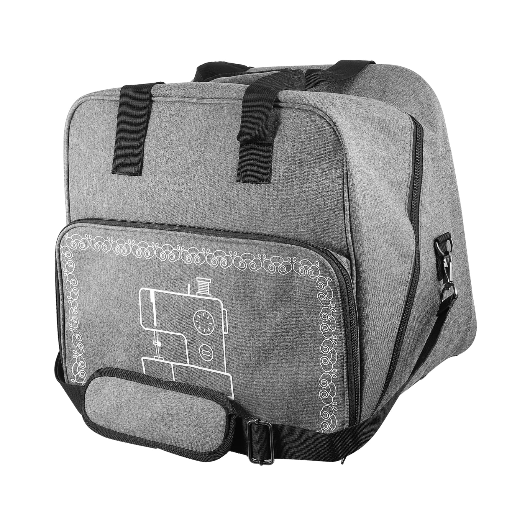 HAWILLOSCH Sewing Machine Bag Storage Container Oxford Fabric Travel Case Tote Bag for Sewing Machine