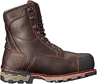 Vista 6 de Timberland PRO Botas de trabajo impermeables Boondock Comp-Toe de 8 pulgadas para hombre