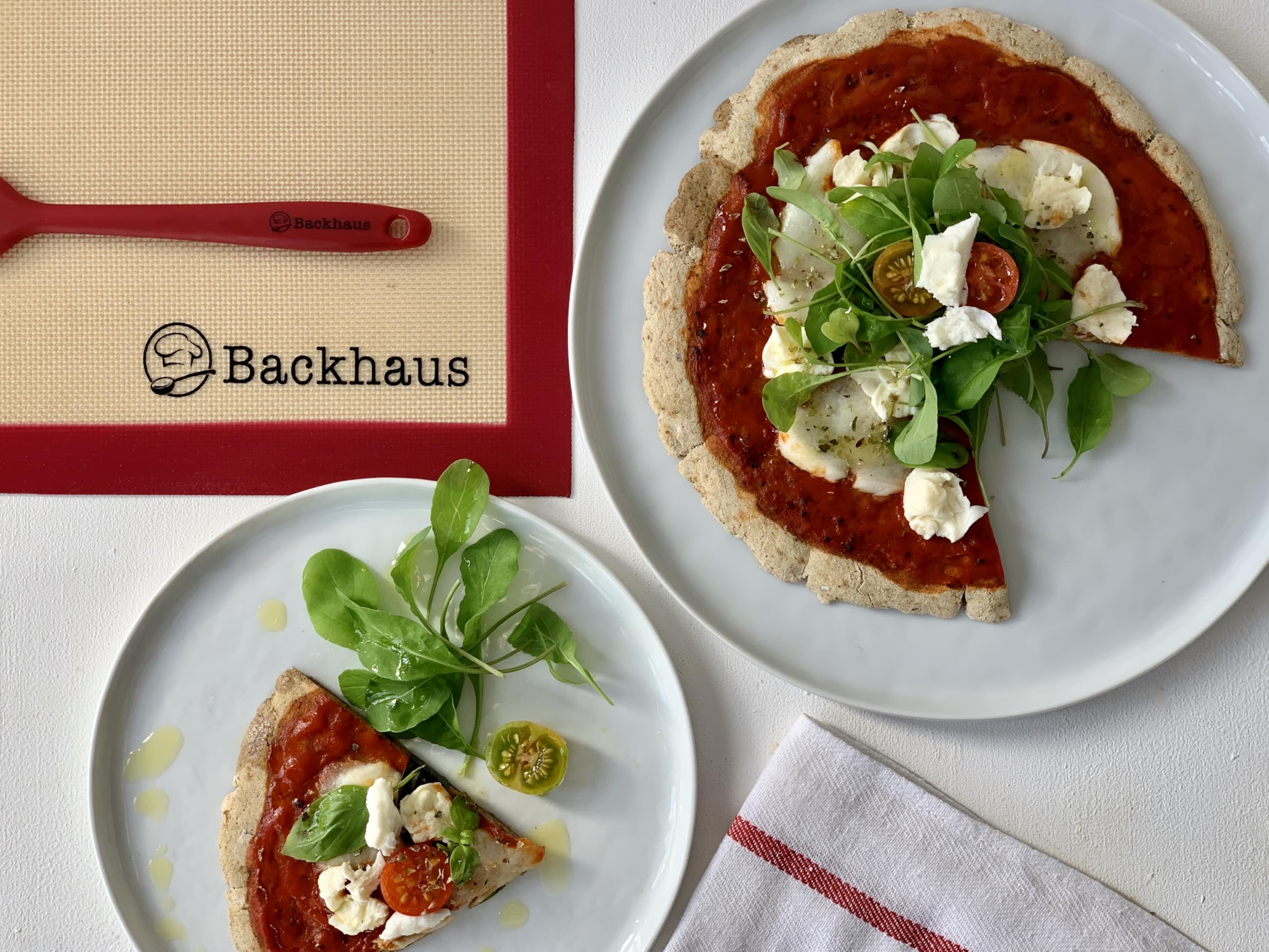 Backhaus FelxBakeTapis de Cuisson Anti-Adhérent en Silicone et Fibre de Verre [Lot de 2], Feuille de Cuisson et Pâtisserie de Standard Restauration