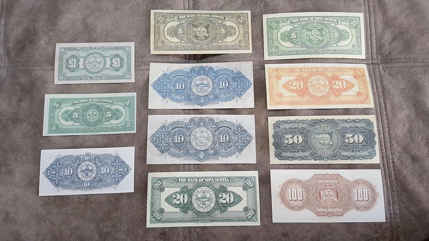 Reprint with W/M Canada Bank of Nova Scotia 1920-1935 y.