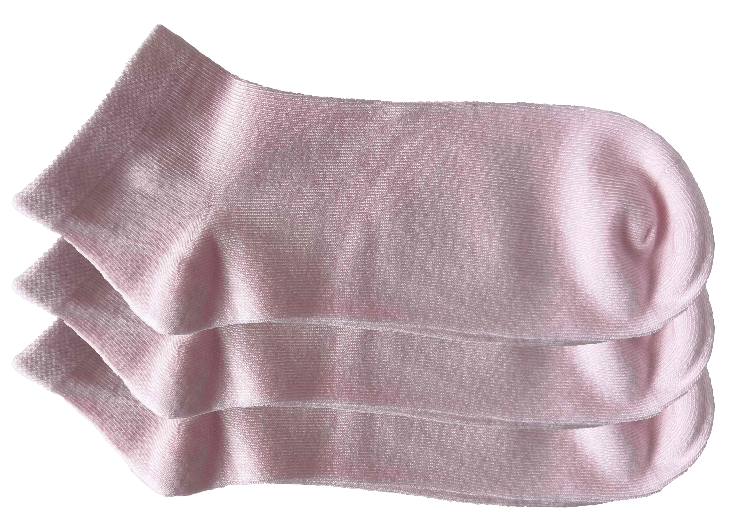 Rambutan Comfort Seam Rayon from Bamboo Ankle Socks, Youth &amp; Adult, 3 Pack