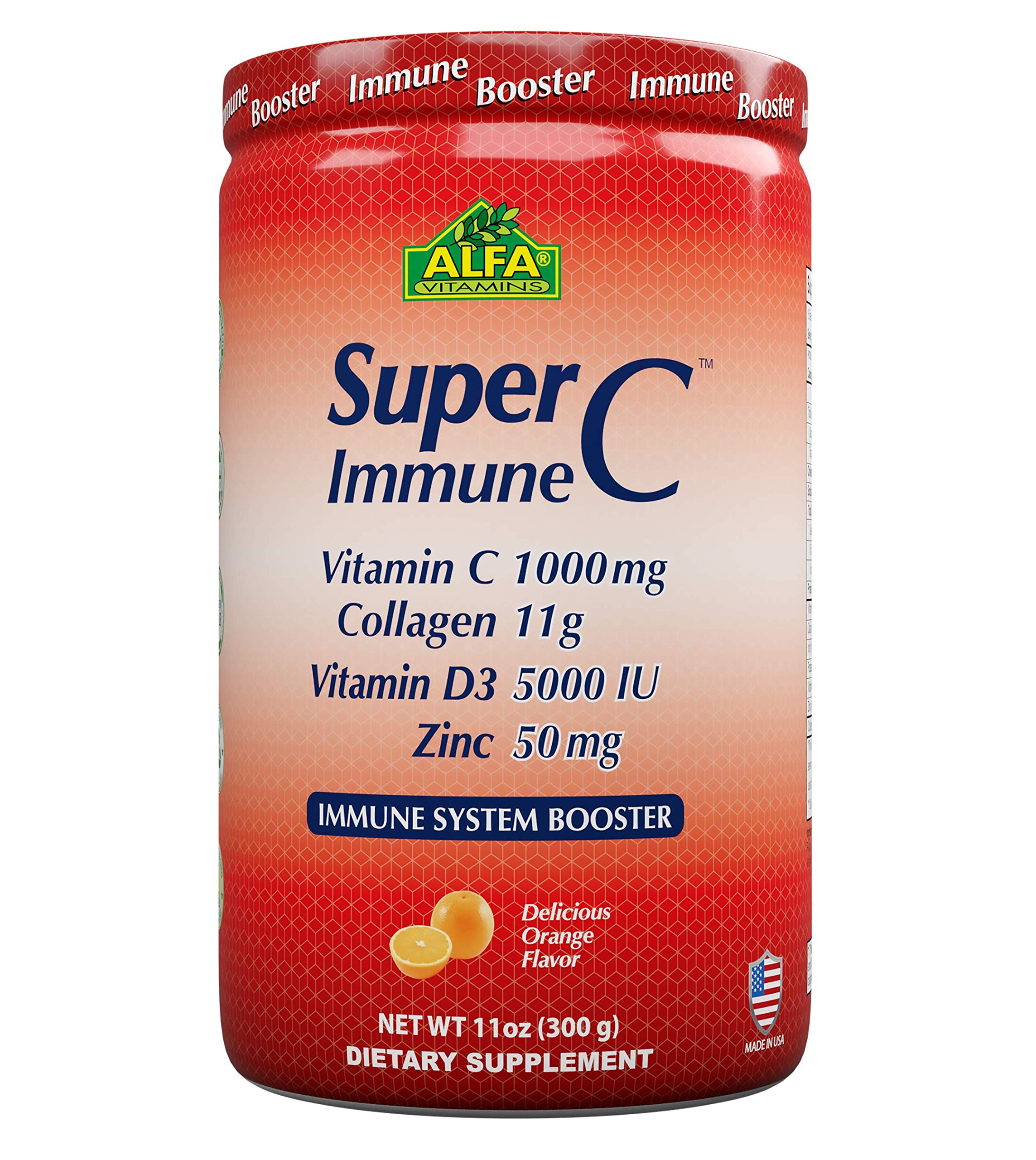 Alfa Vitamins SuperC Immune Powder Mix Formula with Vitamin C 1000mg