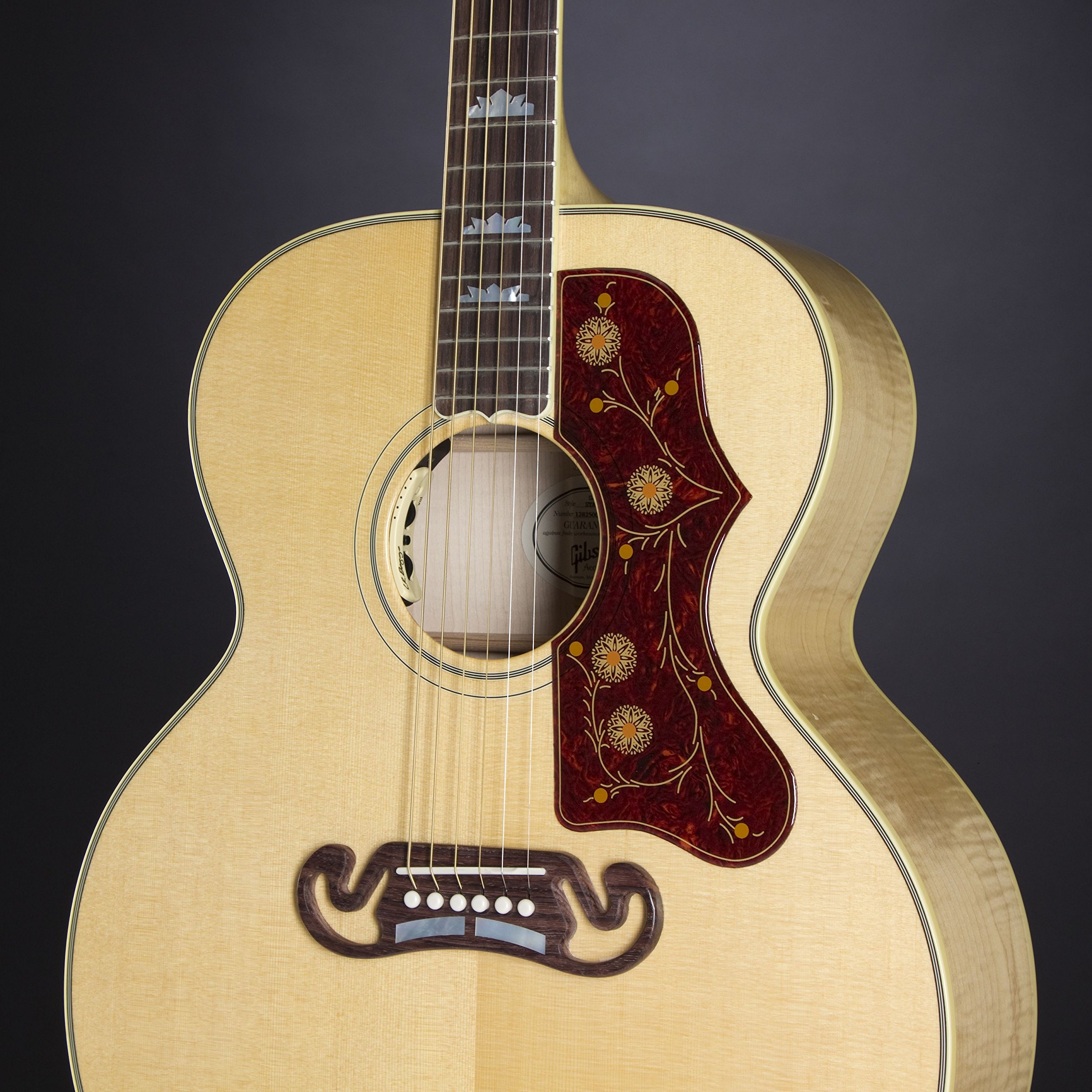 Amazon.com: Gibson J-200 Standard Acoustic-Electric Guitar Antique