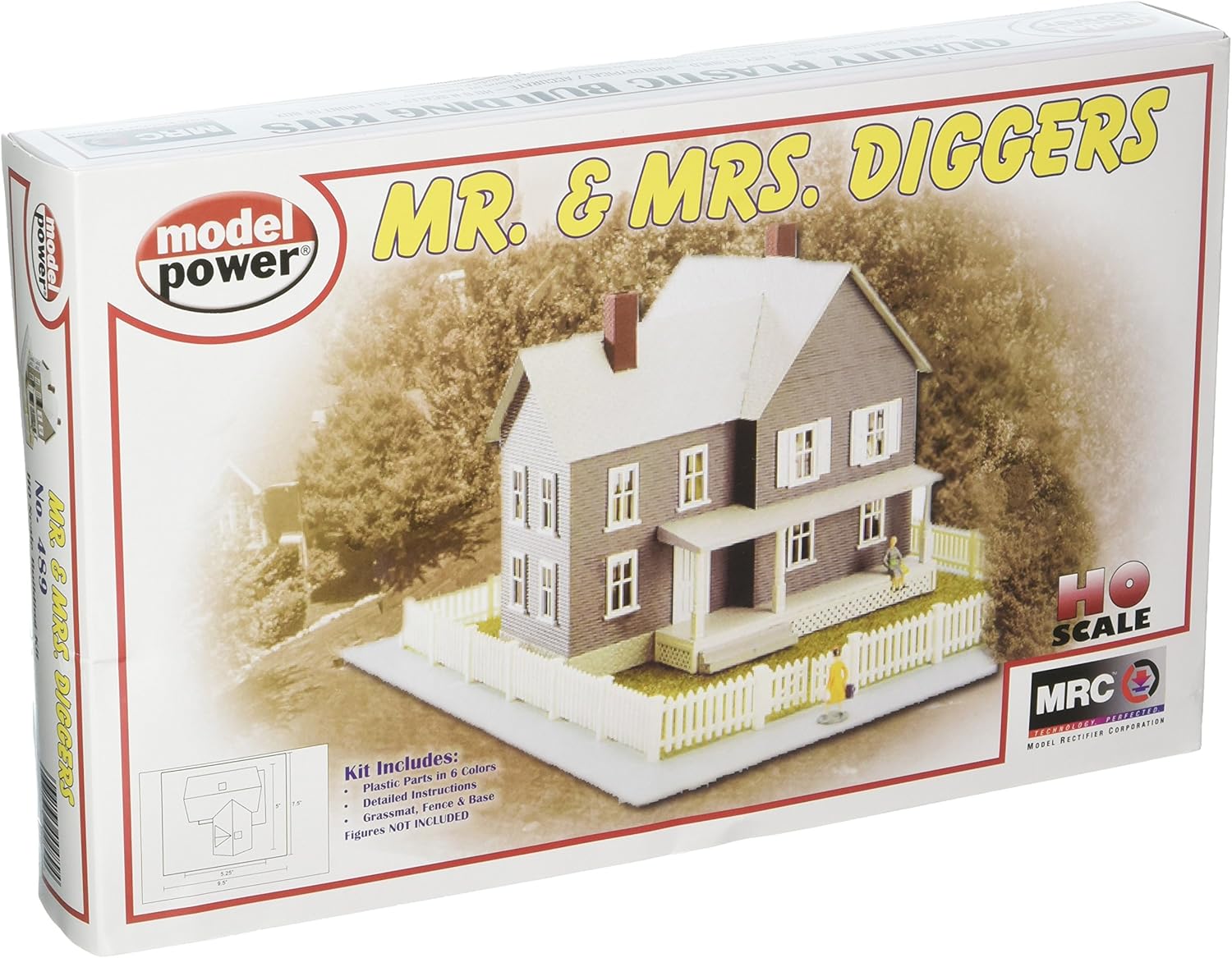 Model Power - Mr & Mrs Diggers Kit HO