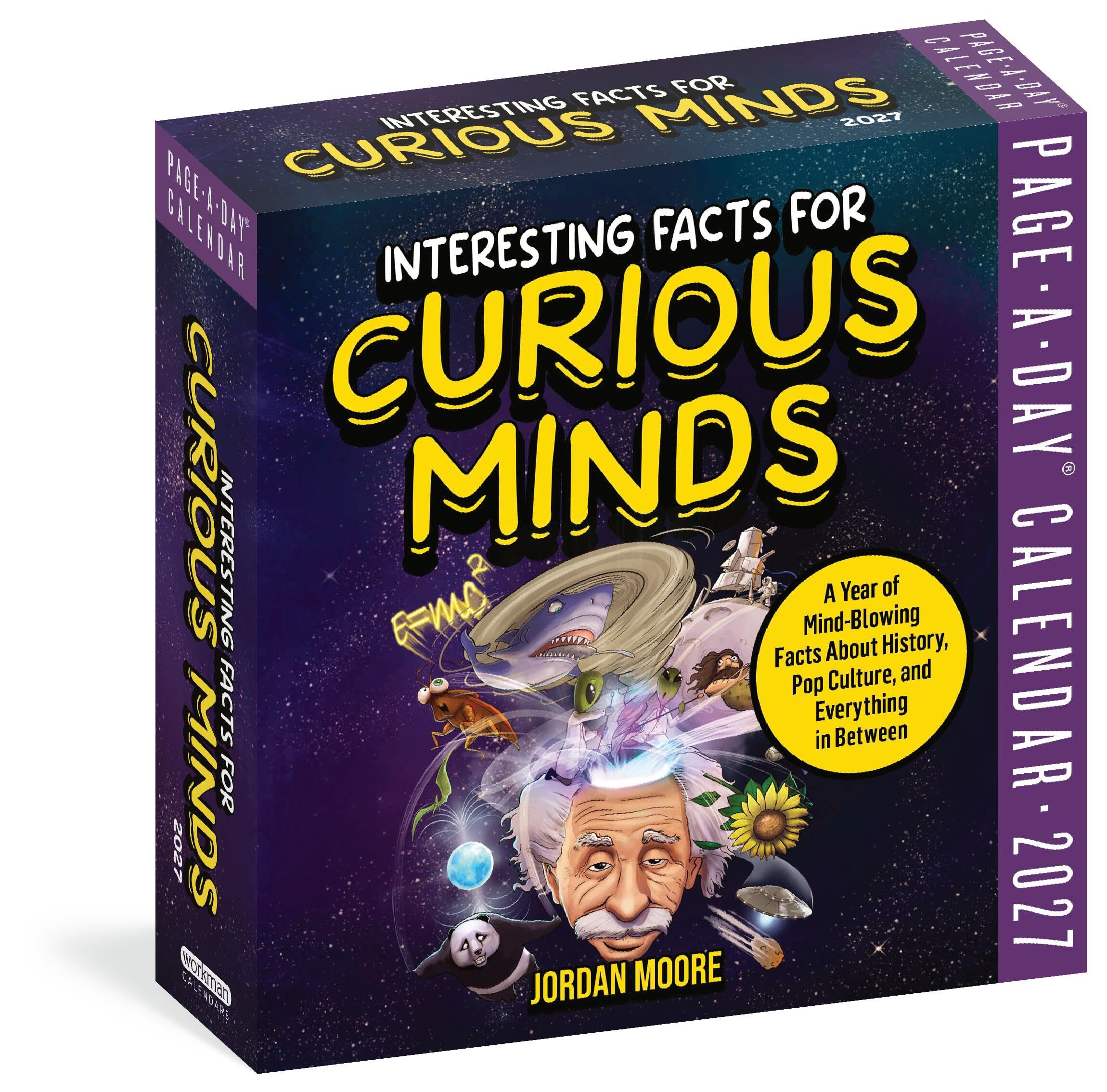 Interesting Facts for Curious Minds Page-A-Day® Calendar 2027: A Year of Mind-Blowing Facts About History, Science, Pop Culture, and Everything In Between