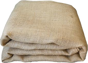 New! Burlapper Burlap Food Grade & Odorless Garden Fabric 40 Inch x 15 Feet, Natural - 10 oz Medium Weight