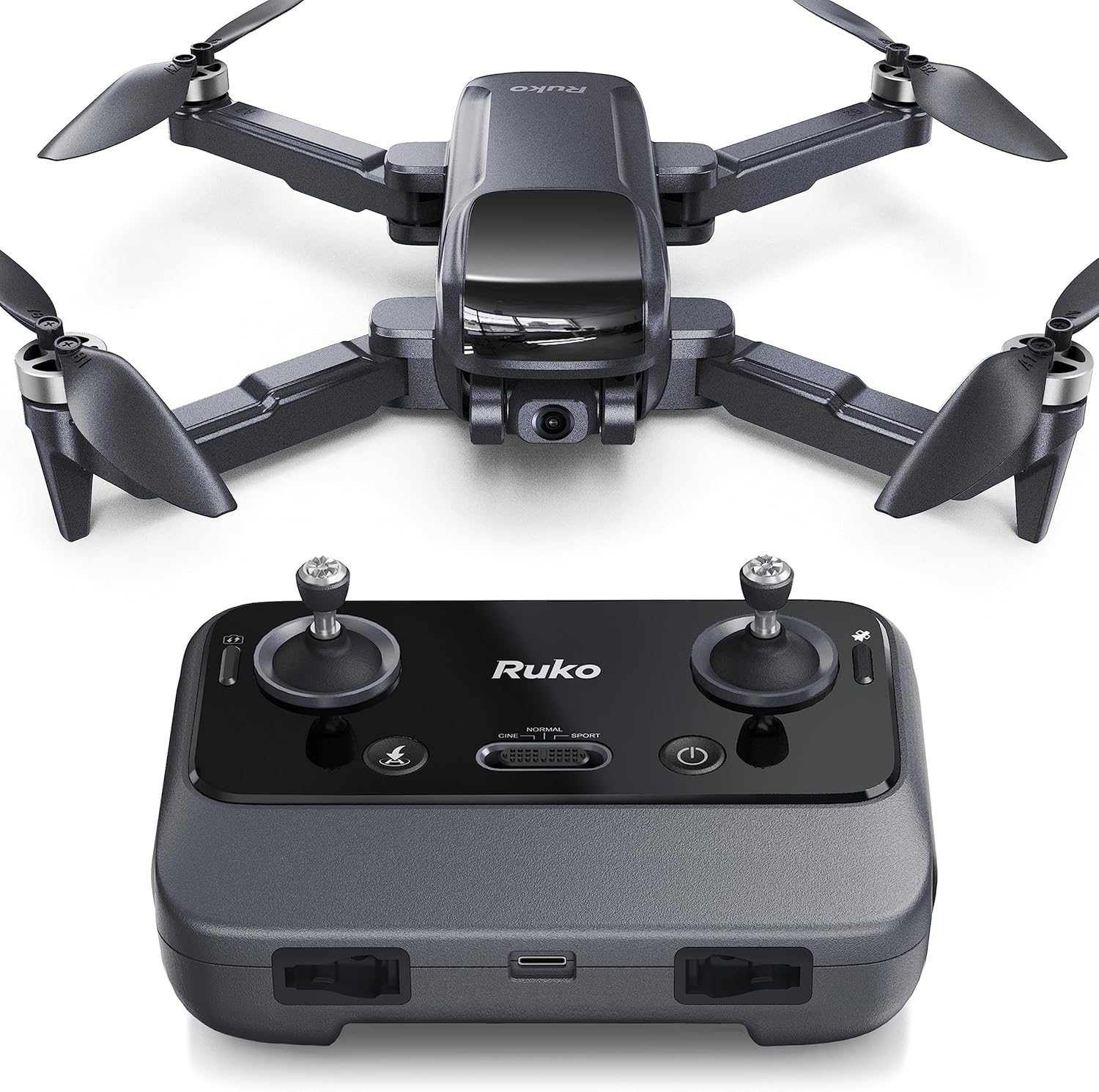 Ruko U11PRO Foldable Drones With Camera For Adults 4k, 52 Min Fly Fun