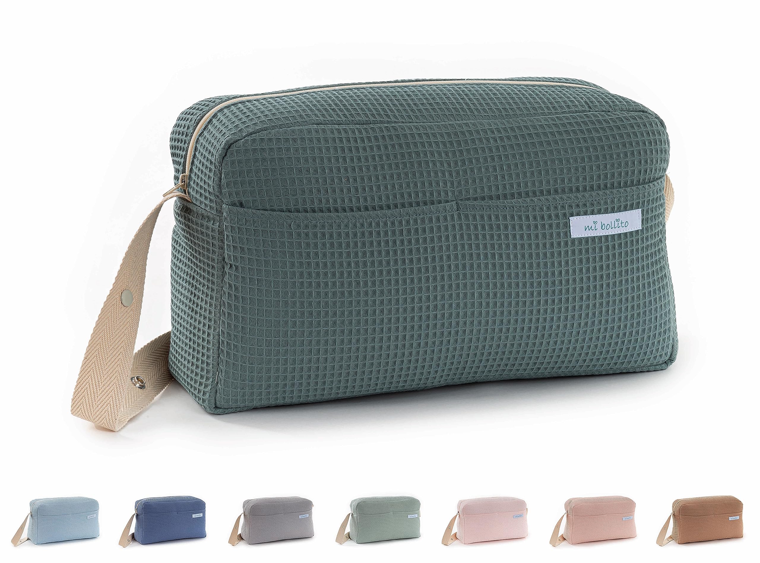 Borsa per passeggino organizzatrice grande capacità Verde