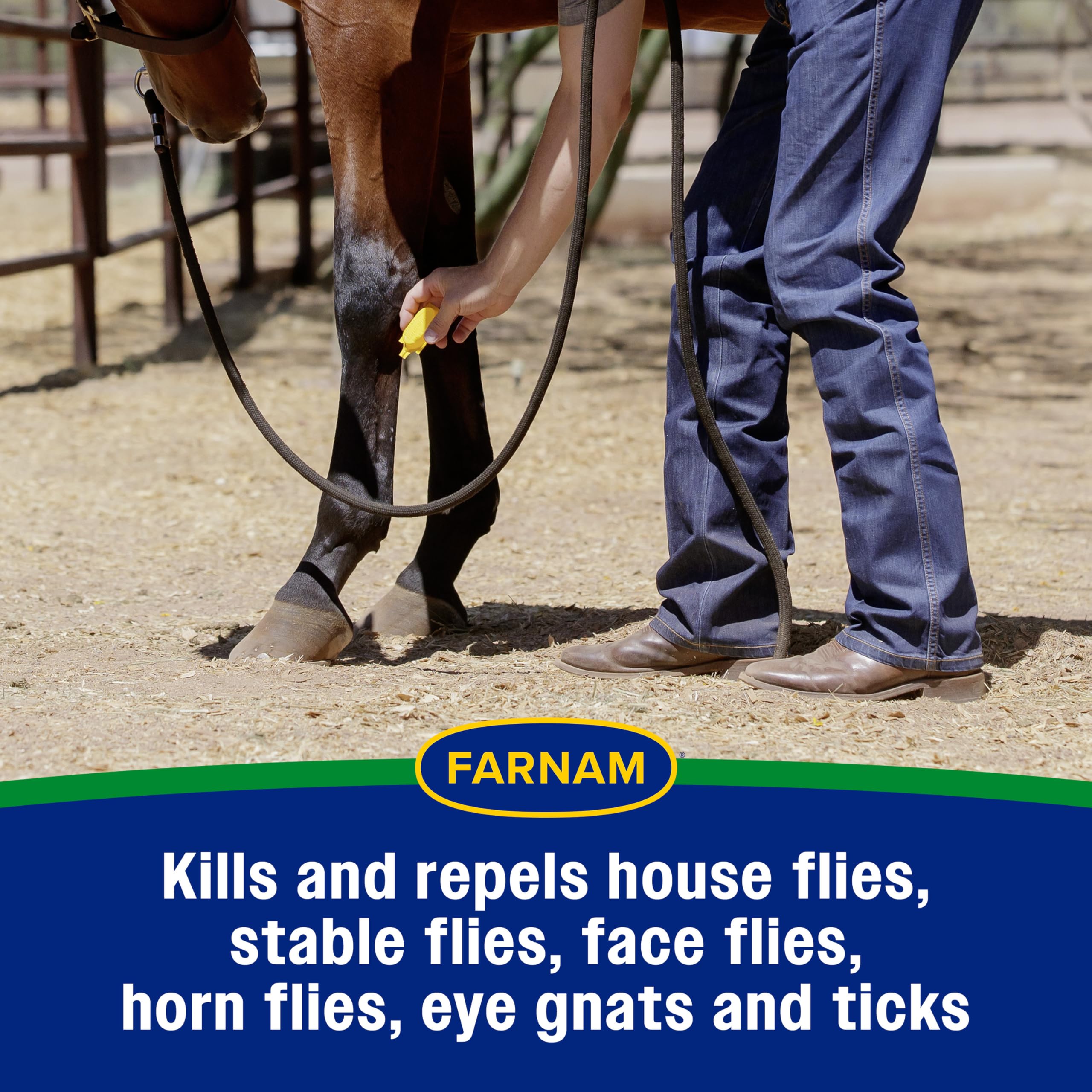Farnam Equi-Spot, Horse Fly Control, Long-lasting Protection, 6 Applications, 12-Week Supply for One Horse - image 4