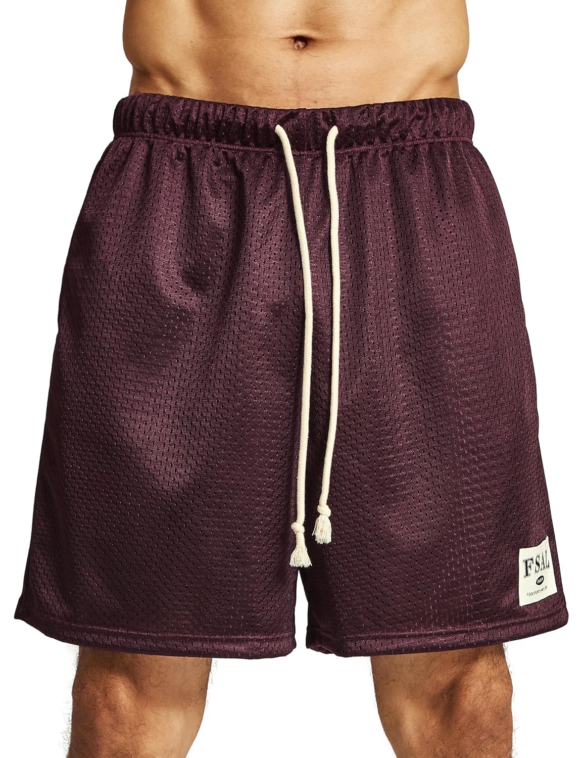 Ouber Mens Mesh Gym Shorts with Pockets Dry Fit Performance for Workouts Basketball Shorts